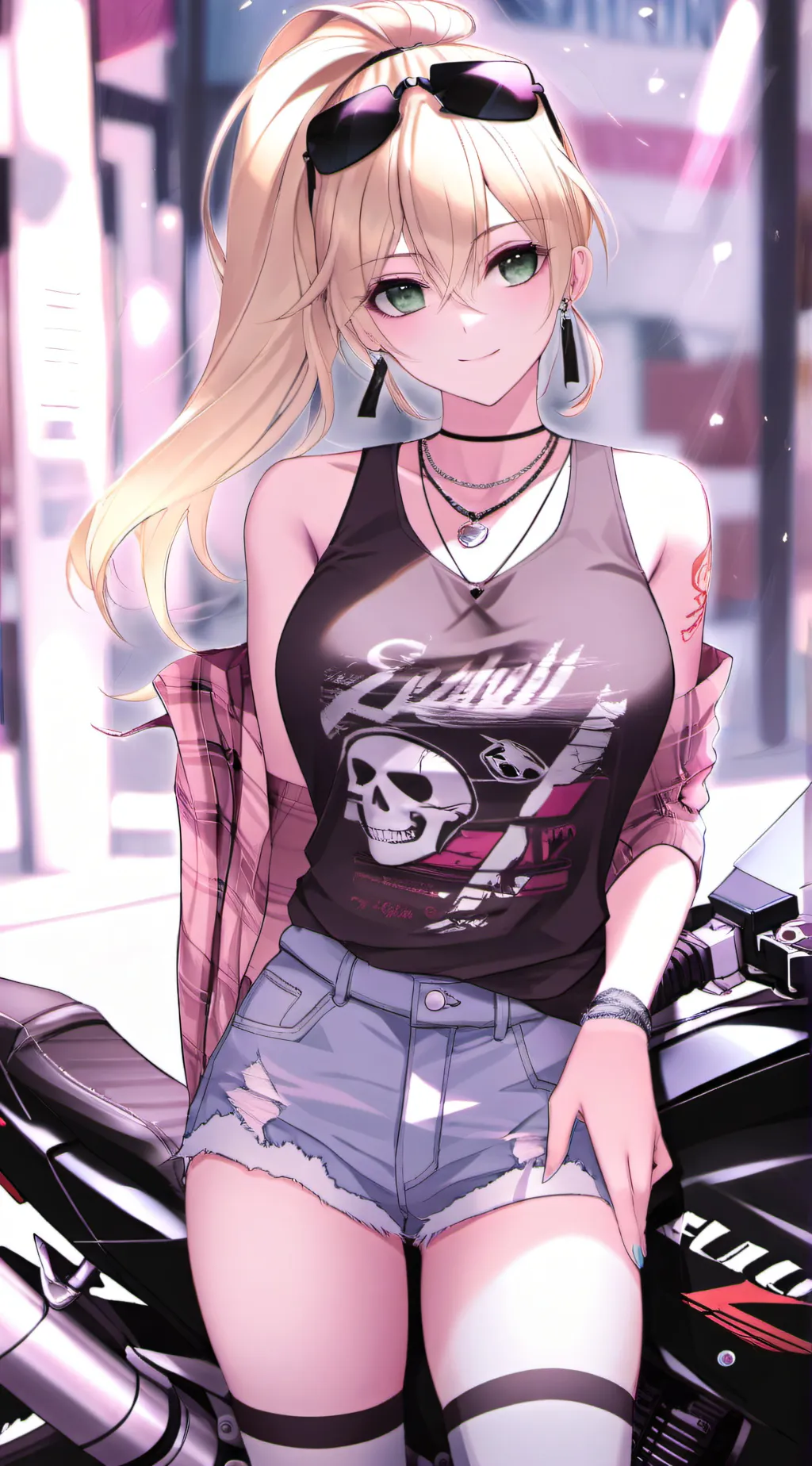 ai character: Lexi background