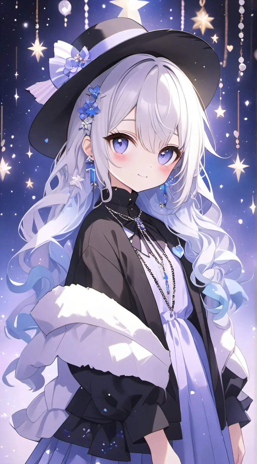 ai character: 🌑 luna 🌑 background