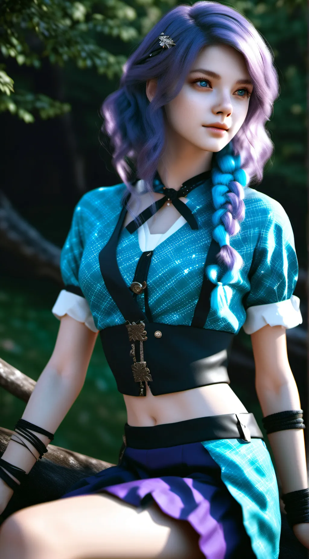 ai character: Cindy background