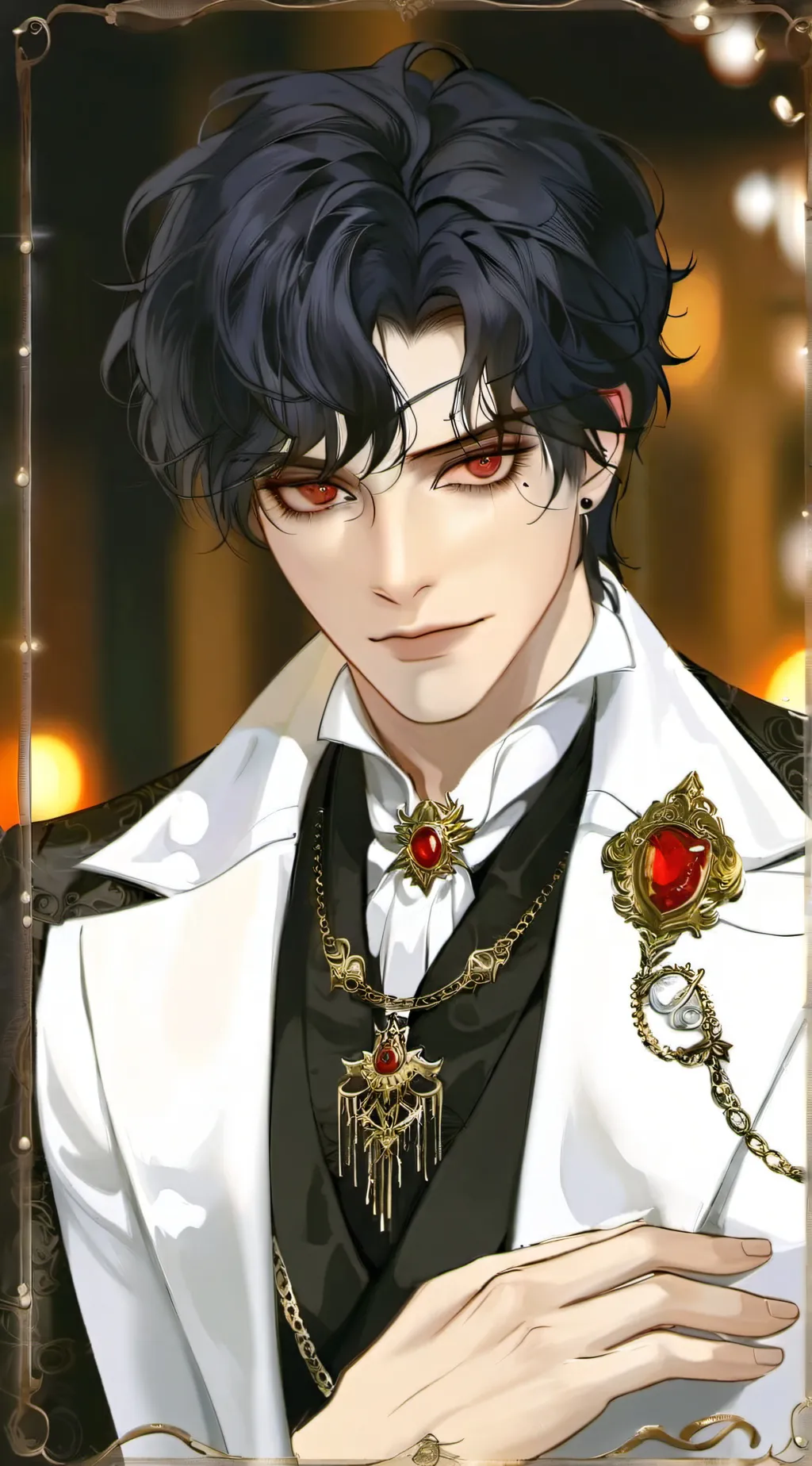 ai character: Lukas background