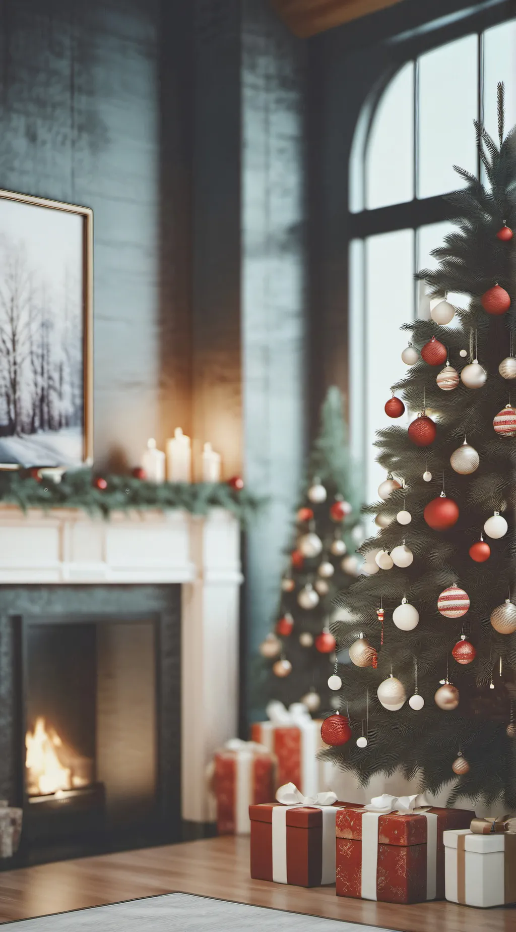 ai character: Christmas...(Jjk) background