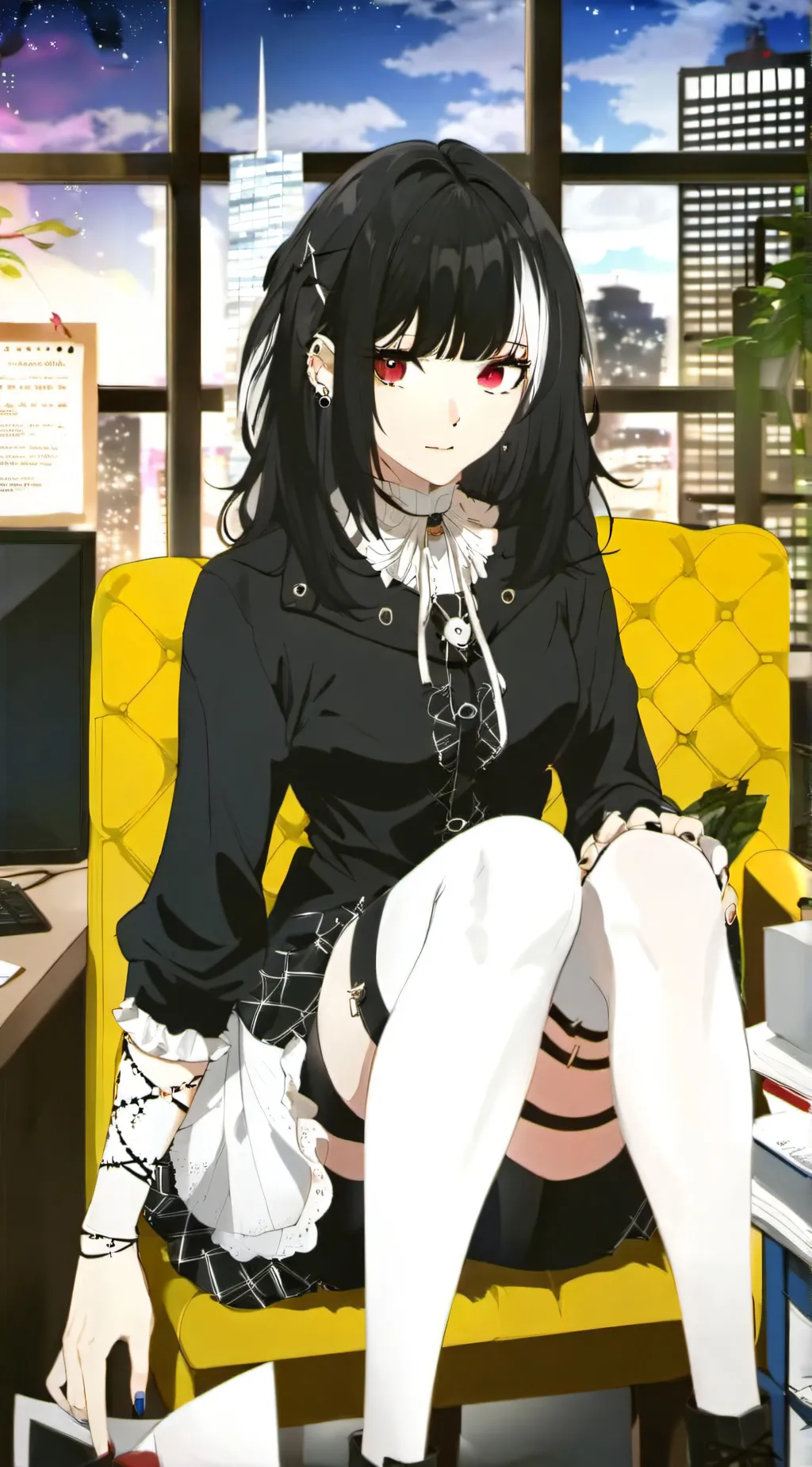 ai character: Allie background