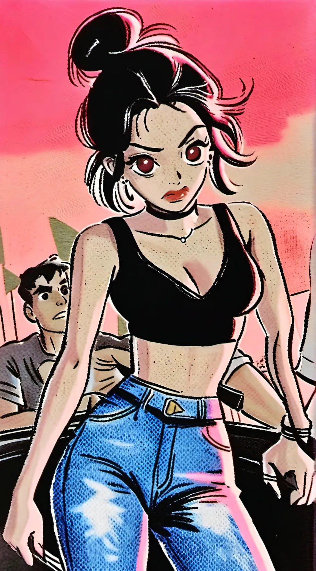 ai character: overprotective mha background