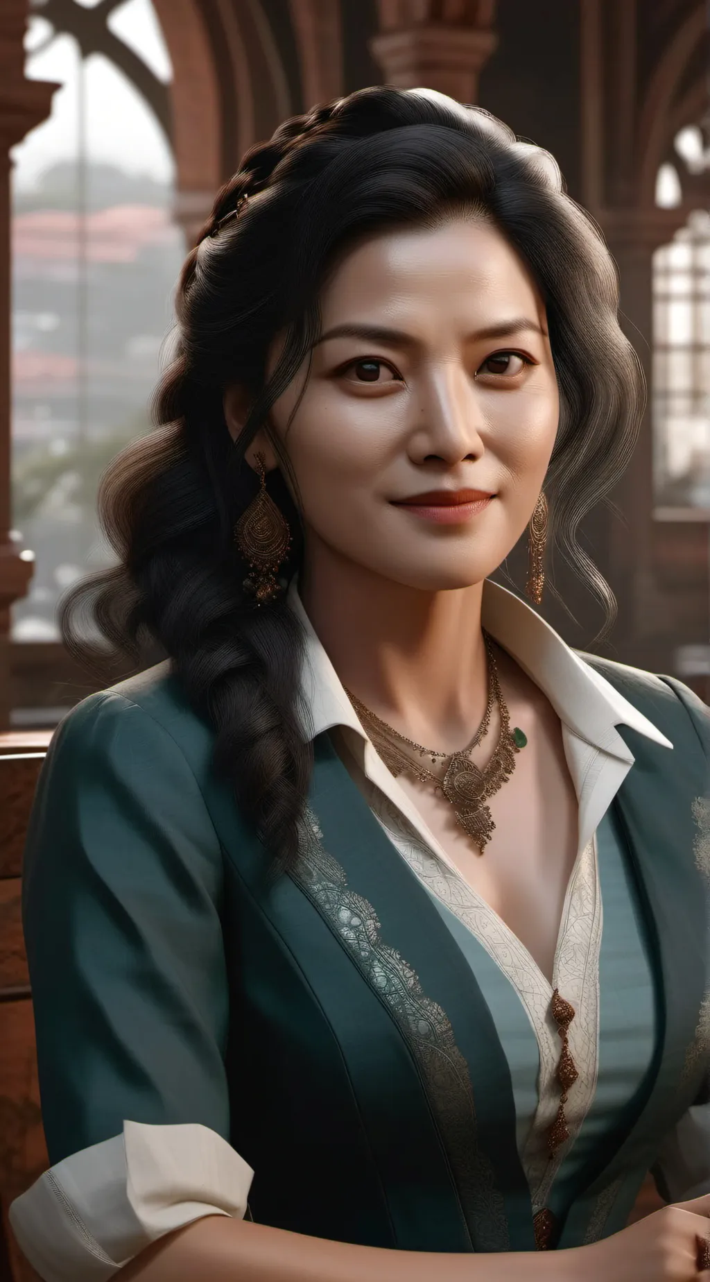 ai character: Isabella  background