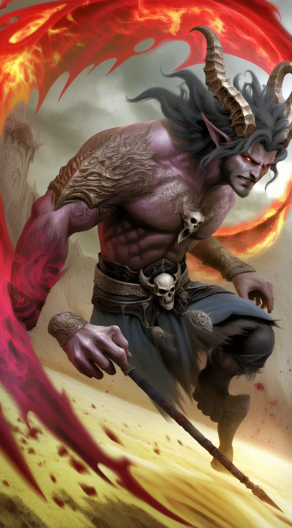 ai character: delemo background