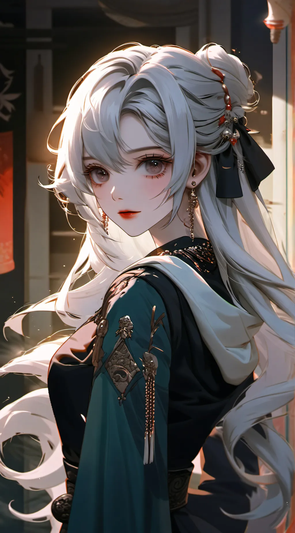 ai character: Sarah  background