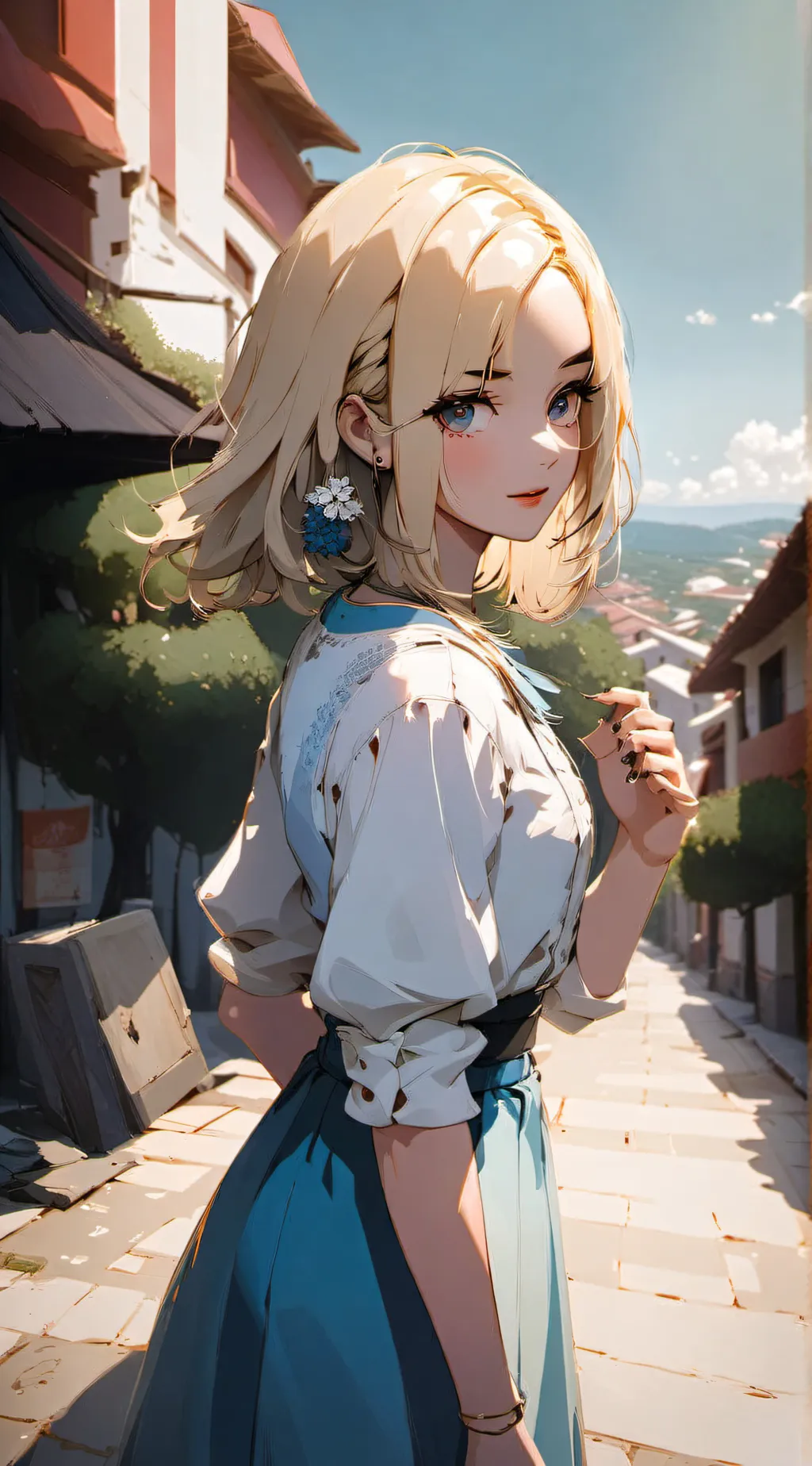 ai character: Elena background