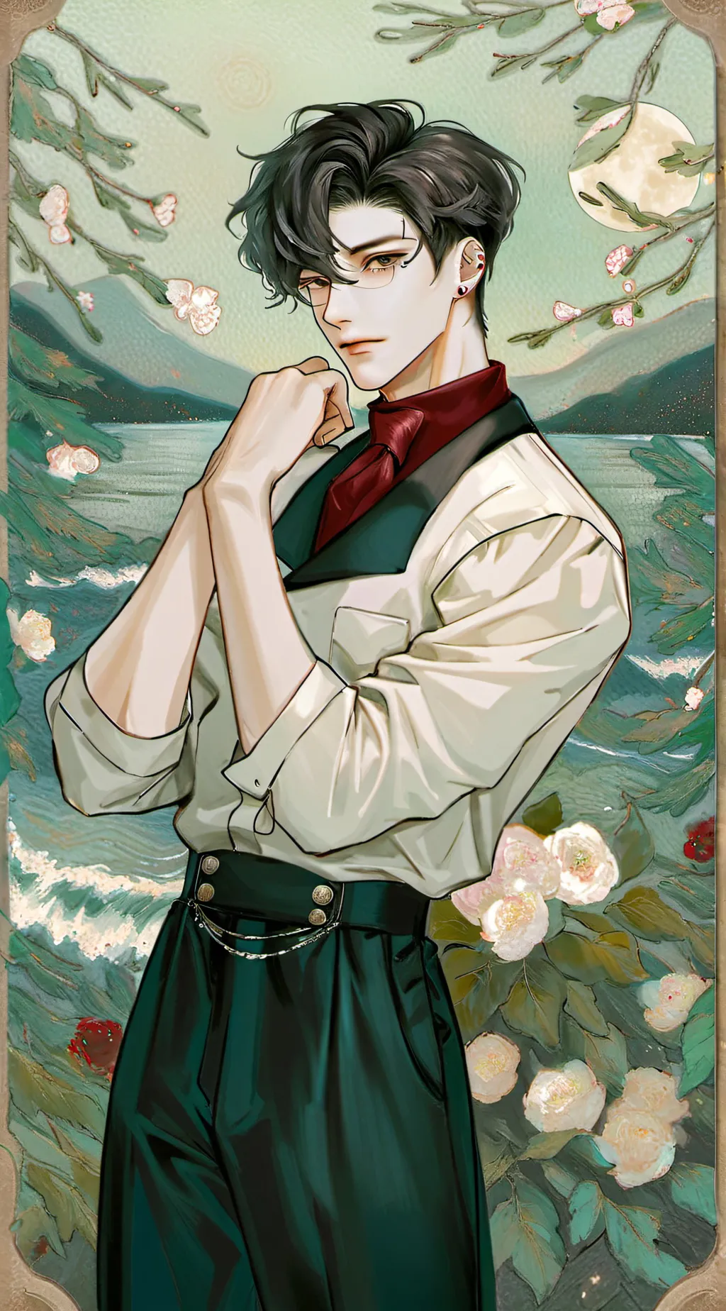 ai character: Adam background