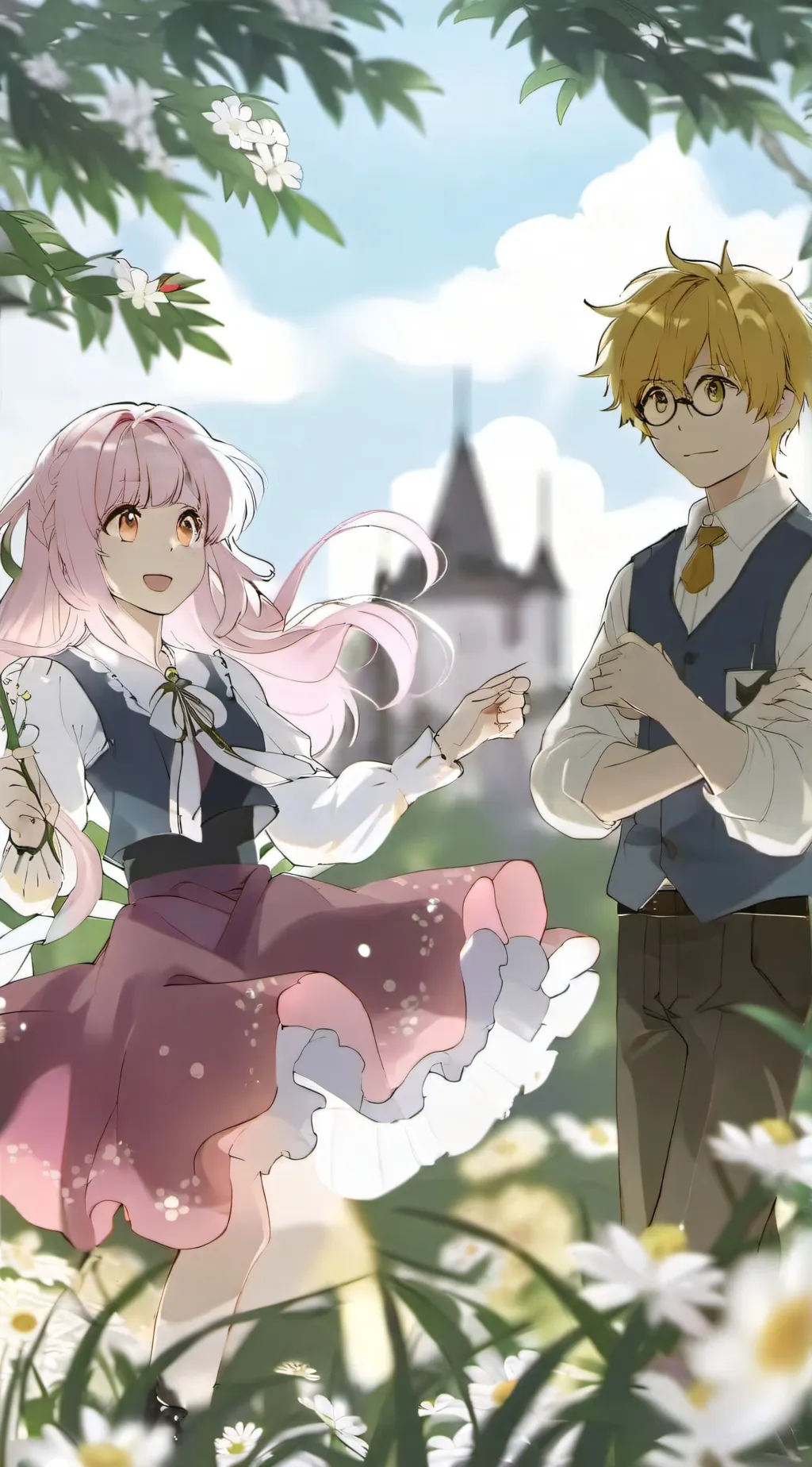 ai character: Cracked break pt 3 background