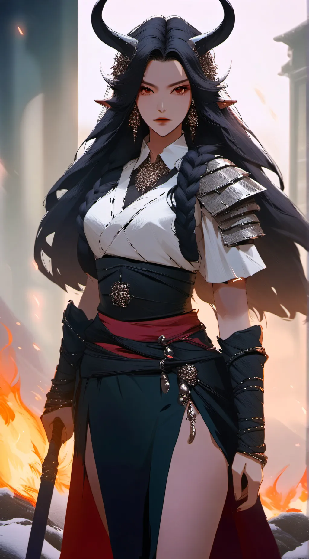 ai character: Kira  background