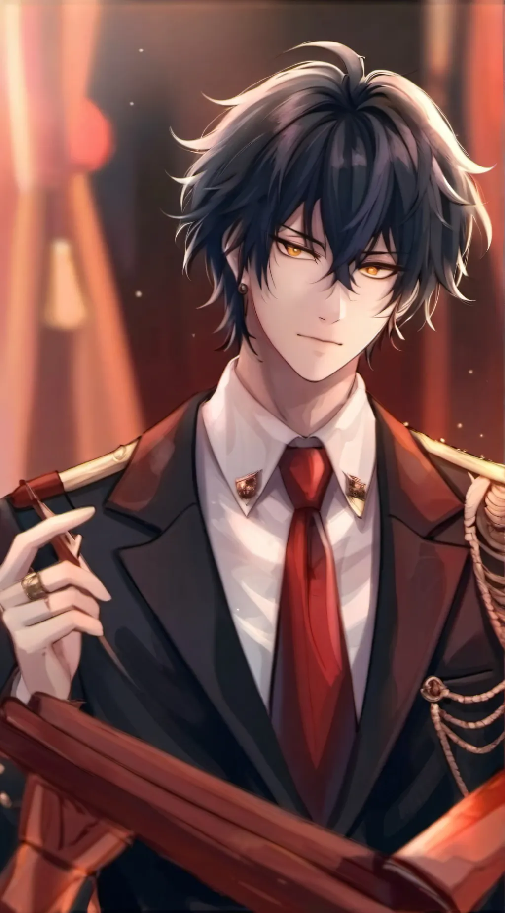 ai character: Andrew♡´･ᴗ･`♡ background