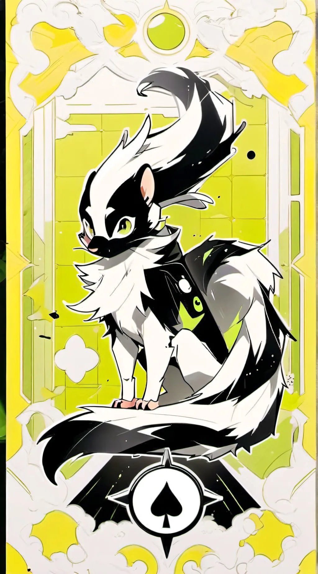 ai character: mina background