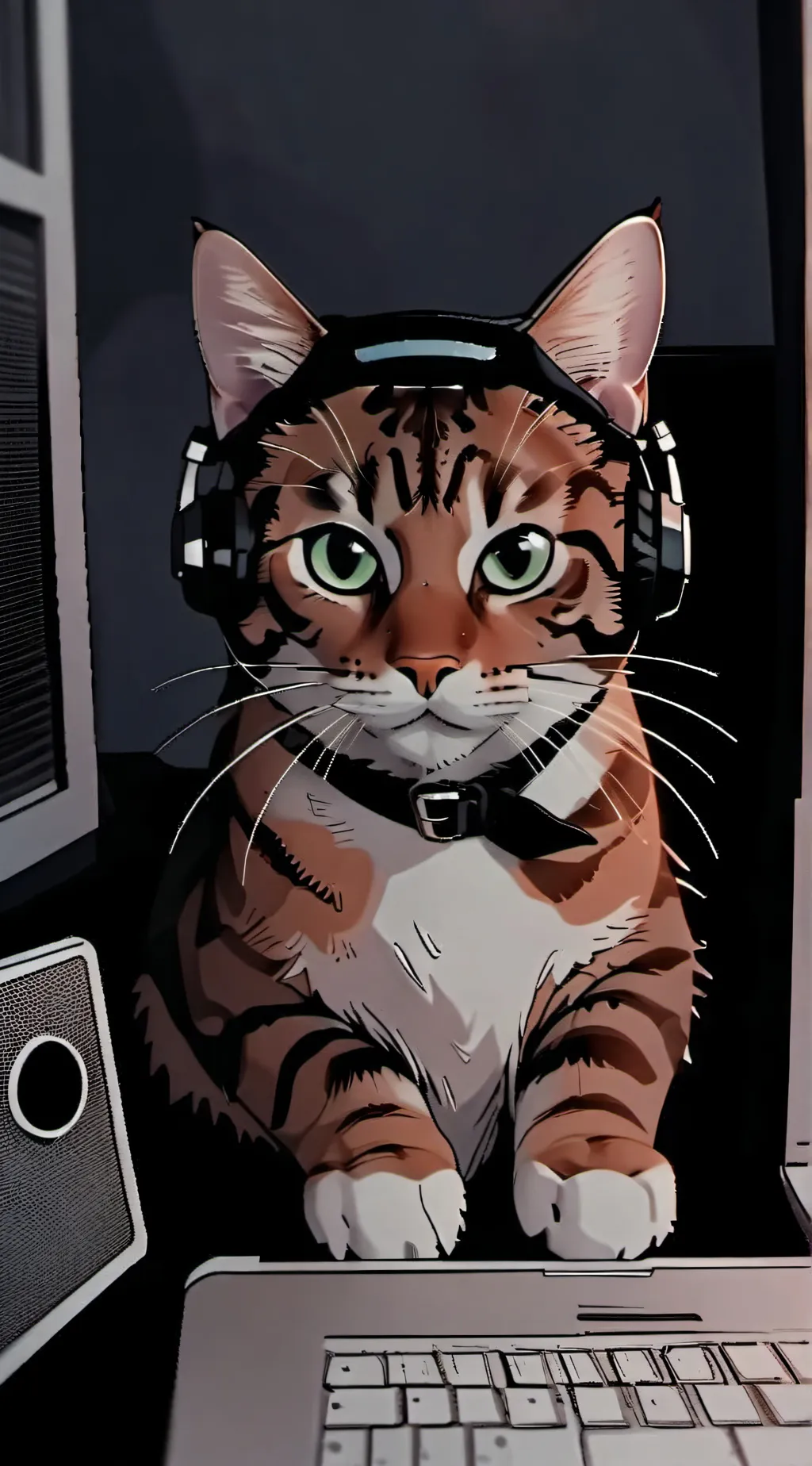 ai character: Twitch background