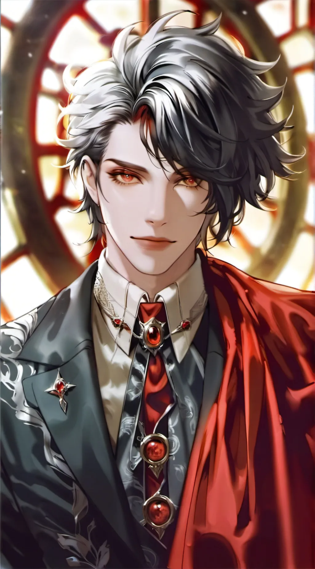 ai character: Mark background