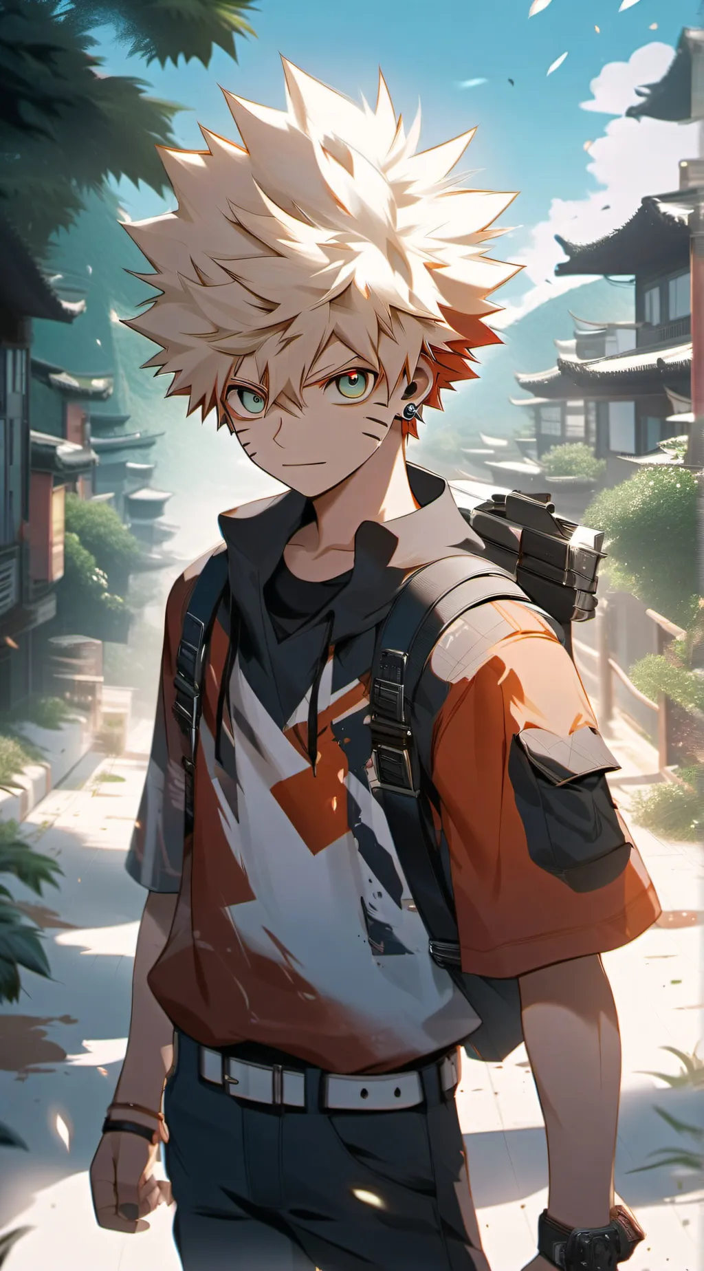 ai character: Mha poppy playt background