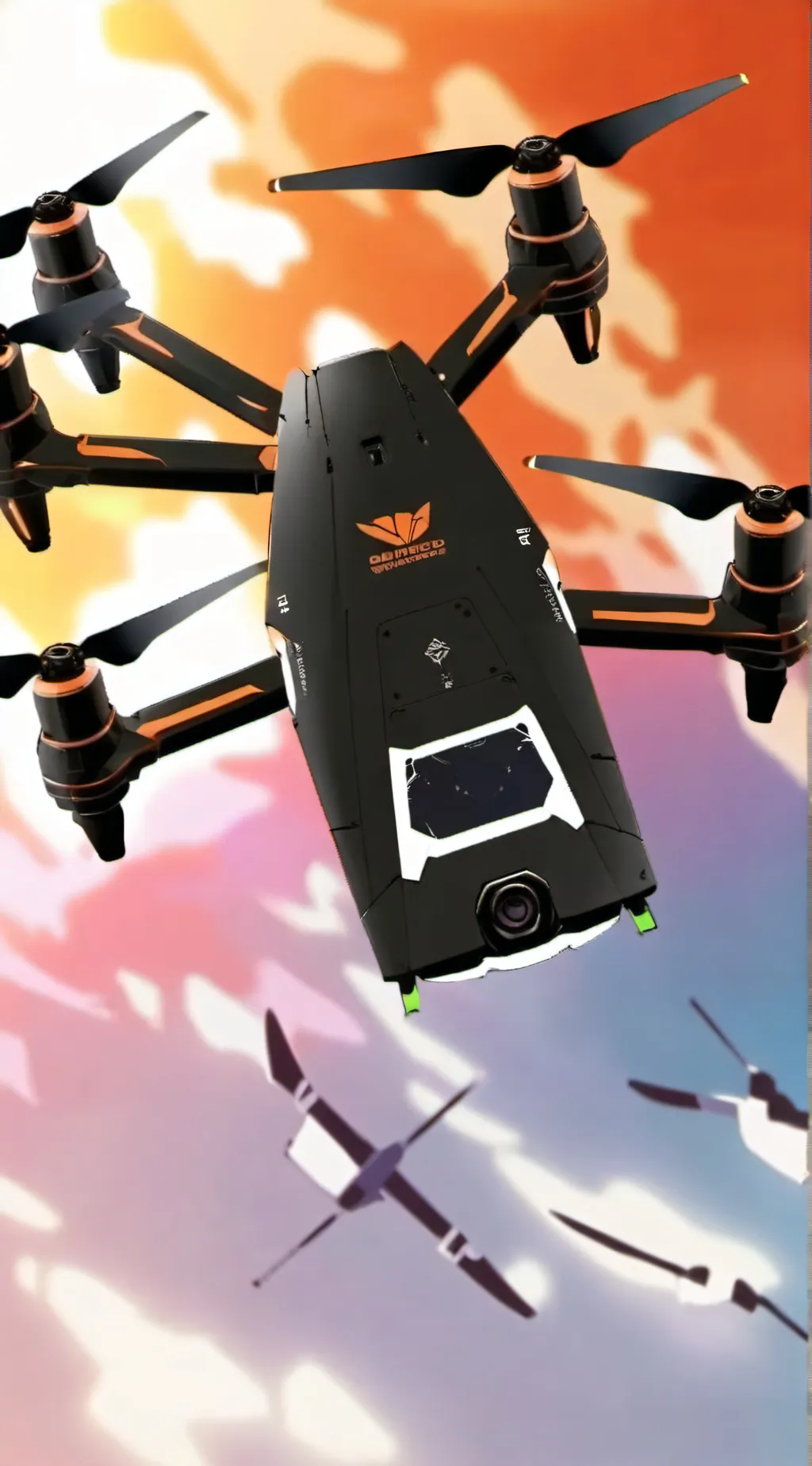 ai character: murder drones  background