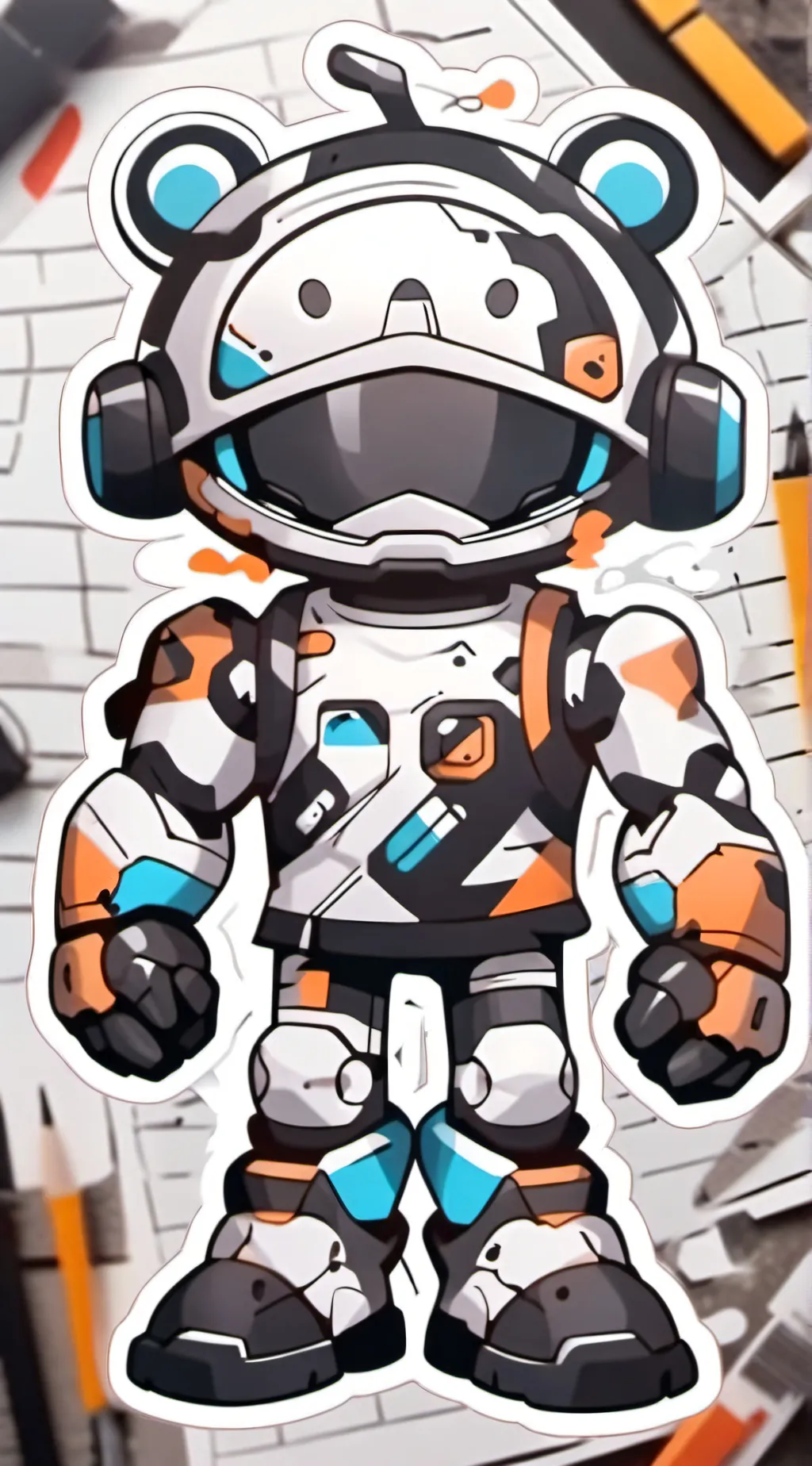 ai character: fun bot background