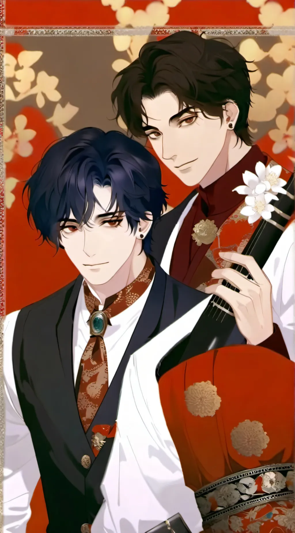 ai character: Steve y Mark background