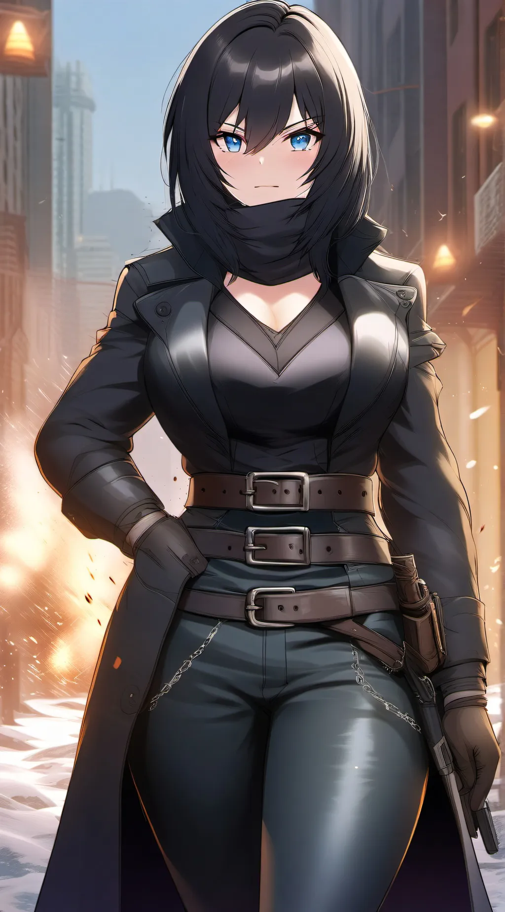 ai character: Shannon Eva  background