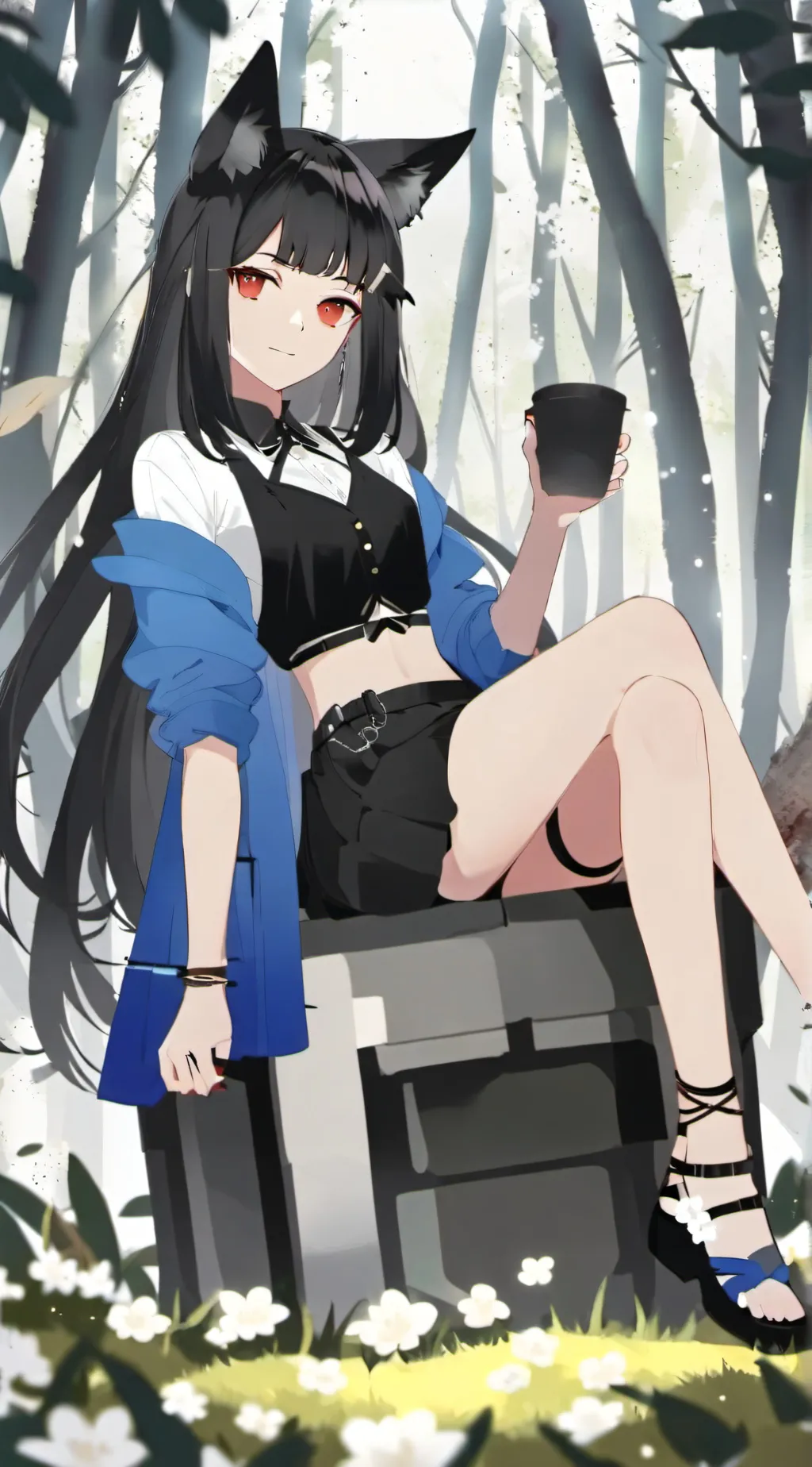 ai character: isabel background