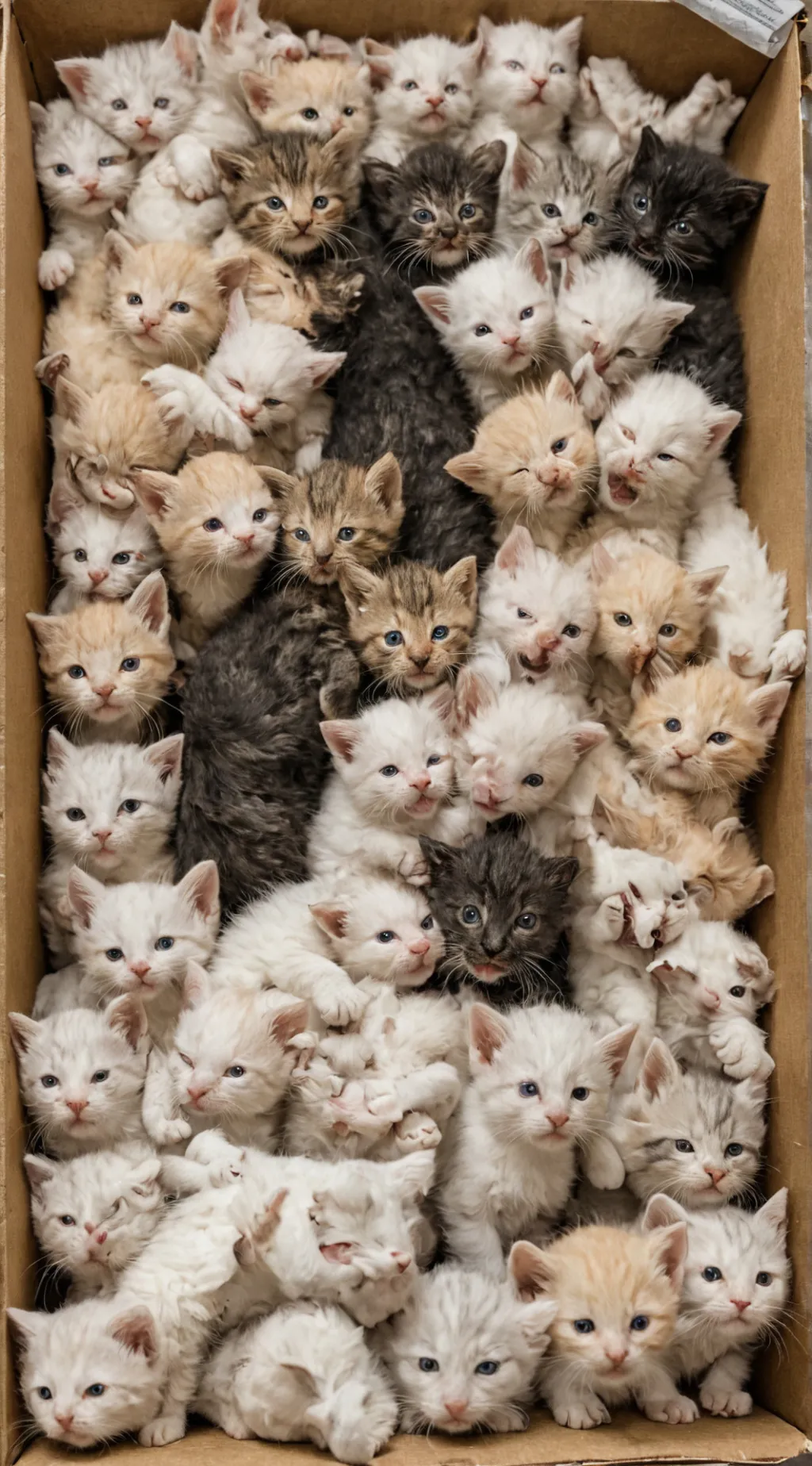 ai character: kittens background