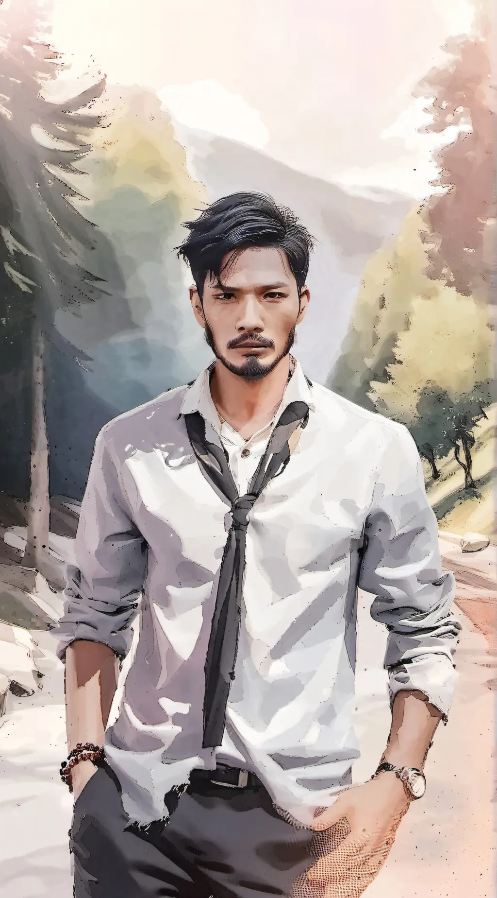 ai character: The karens bro background