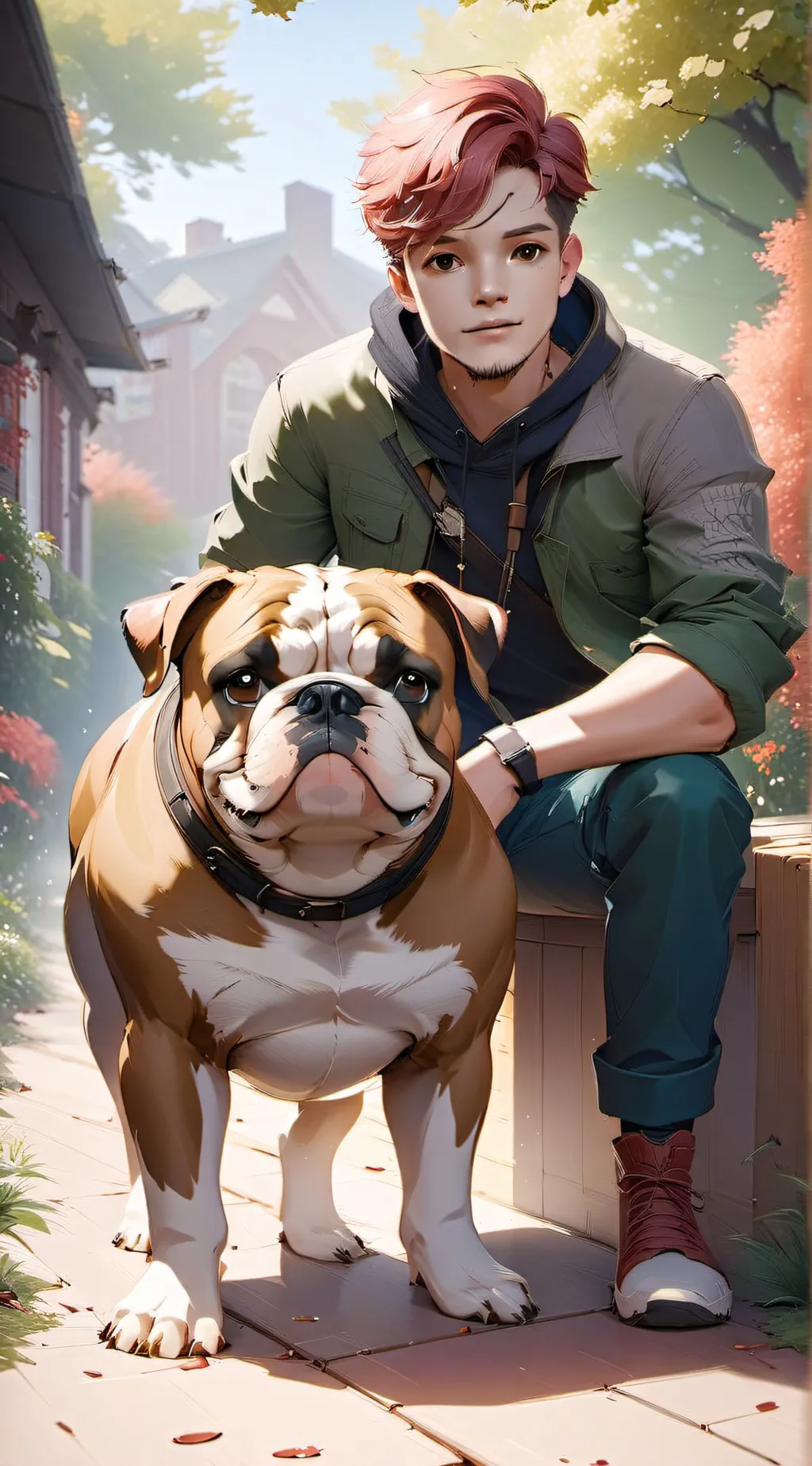 ai character: jake background