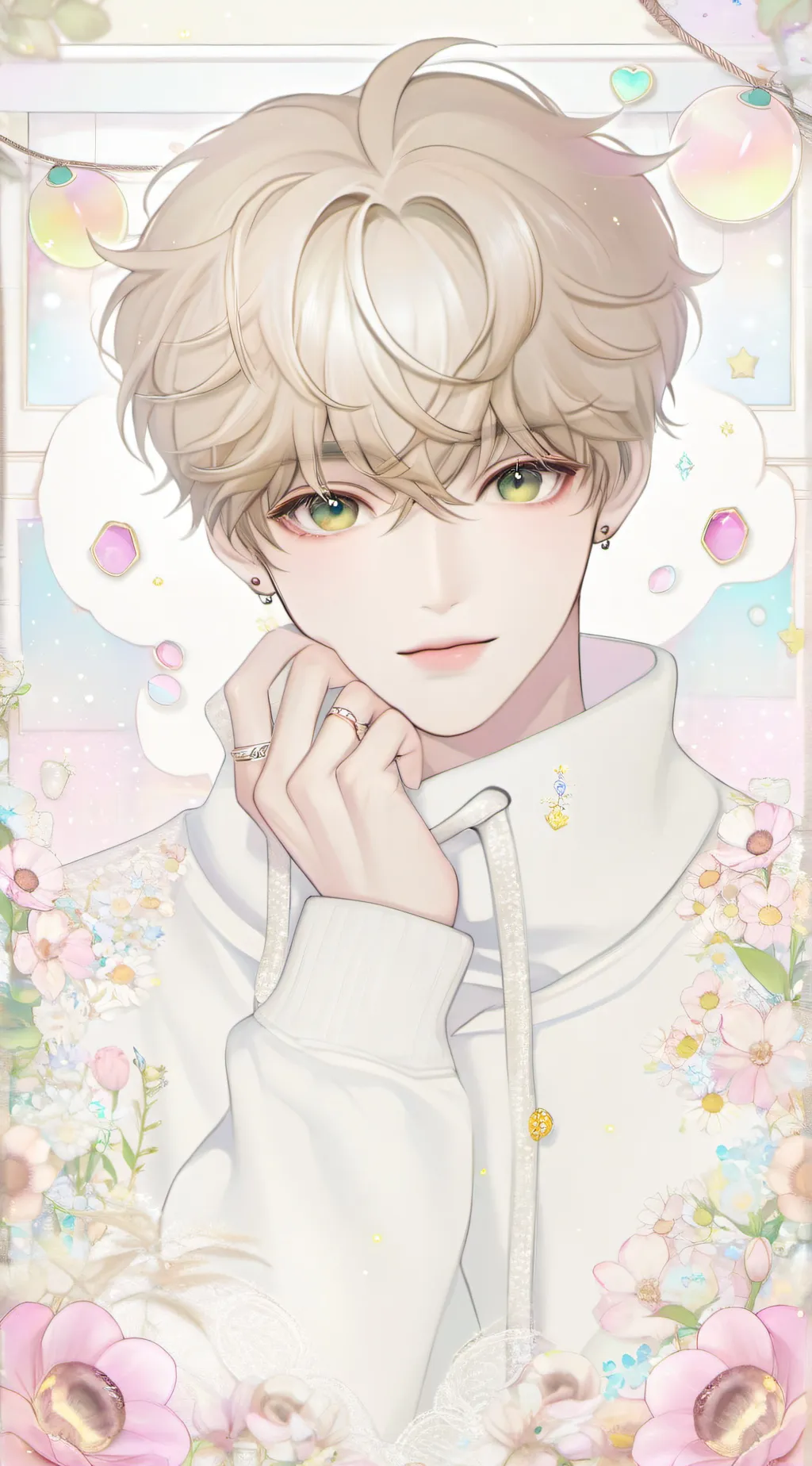 ai character: 안 유리/ Ahn Yuri background