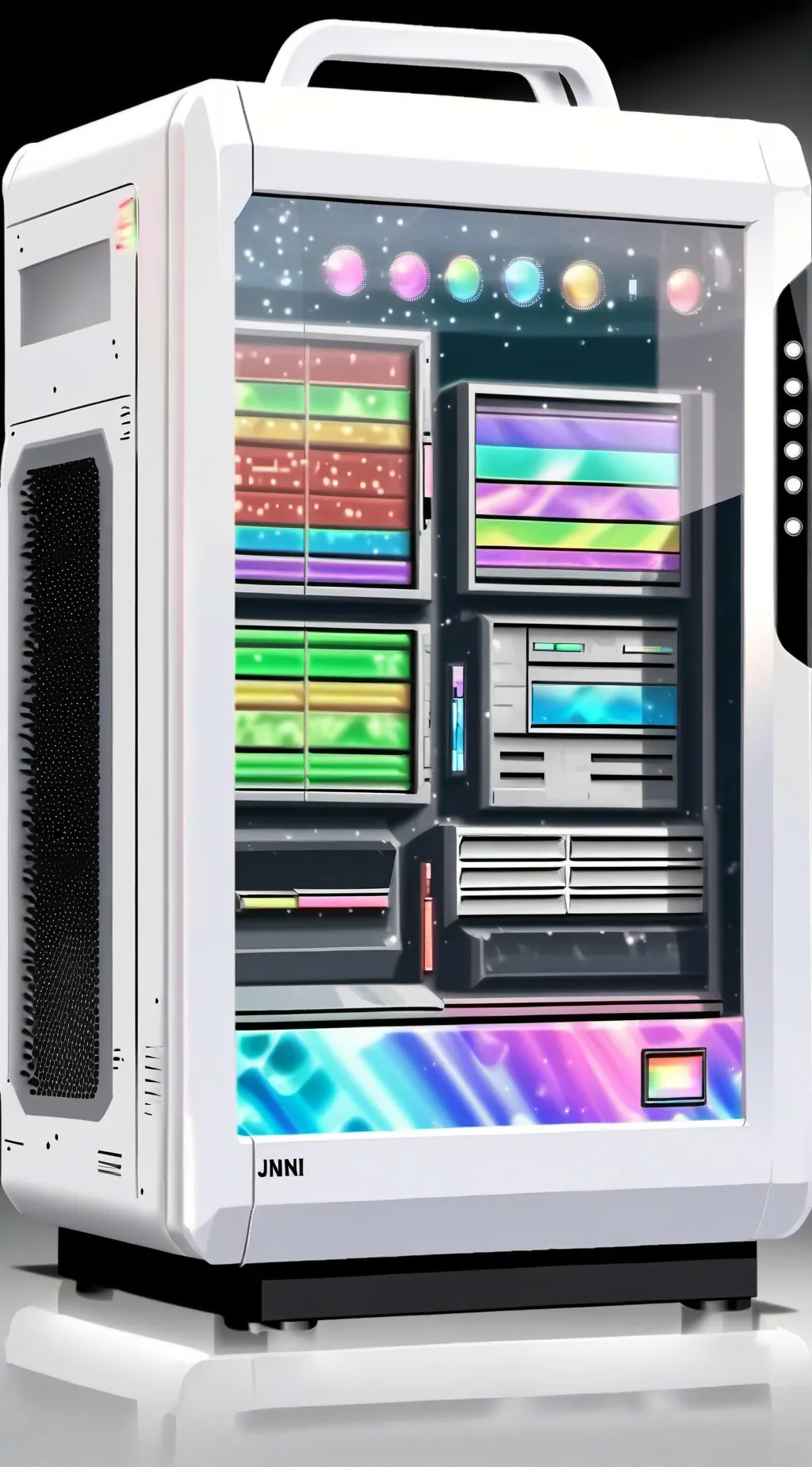 ai character: computer,jevin V2 background