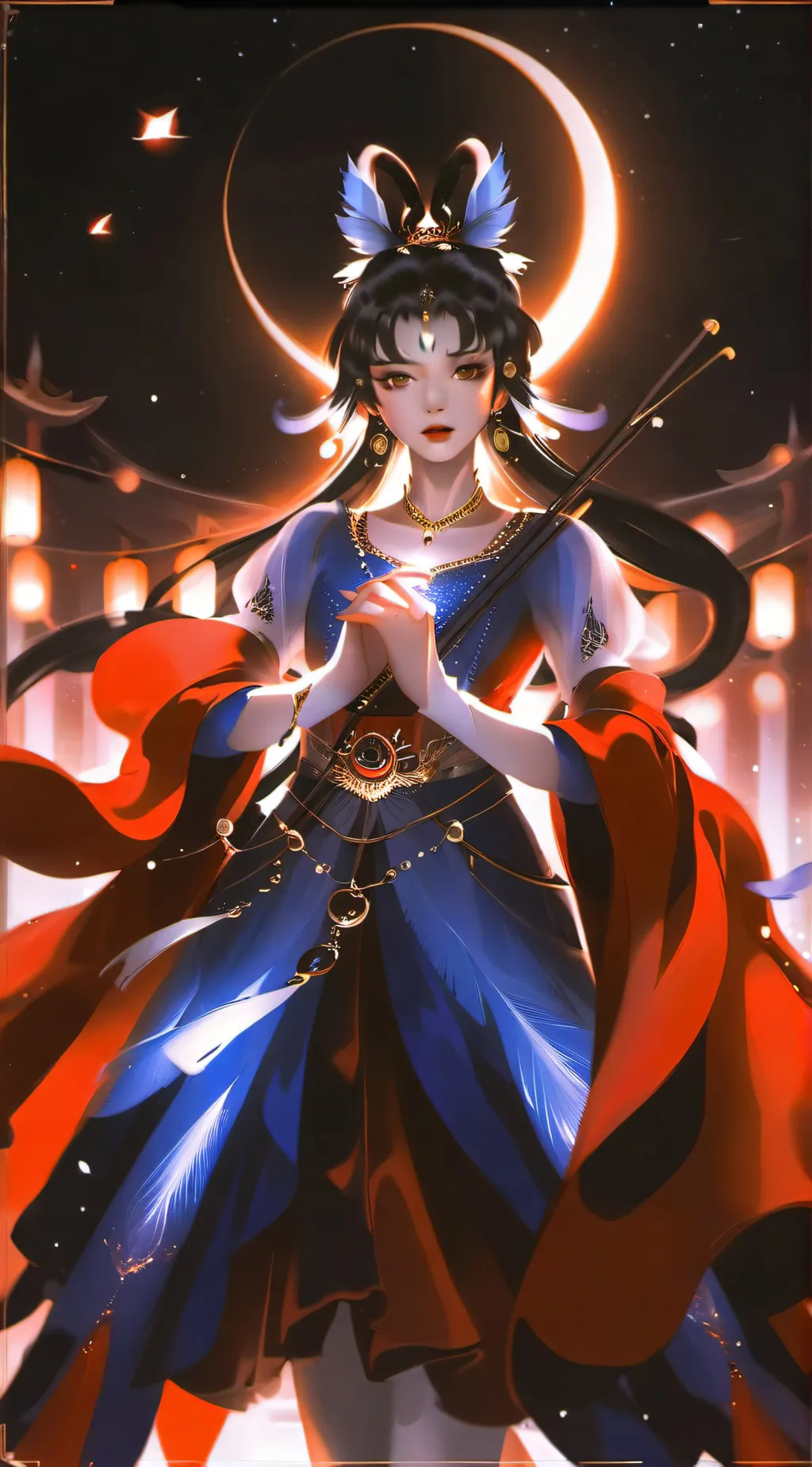 ai character: Lila background