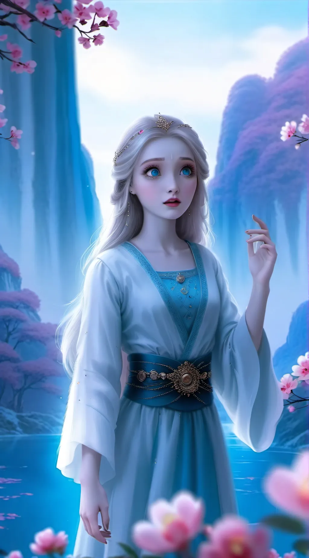 ai character: Bella background