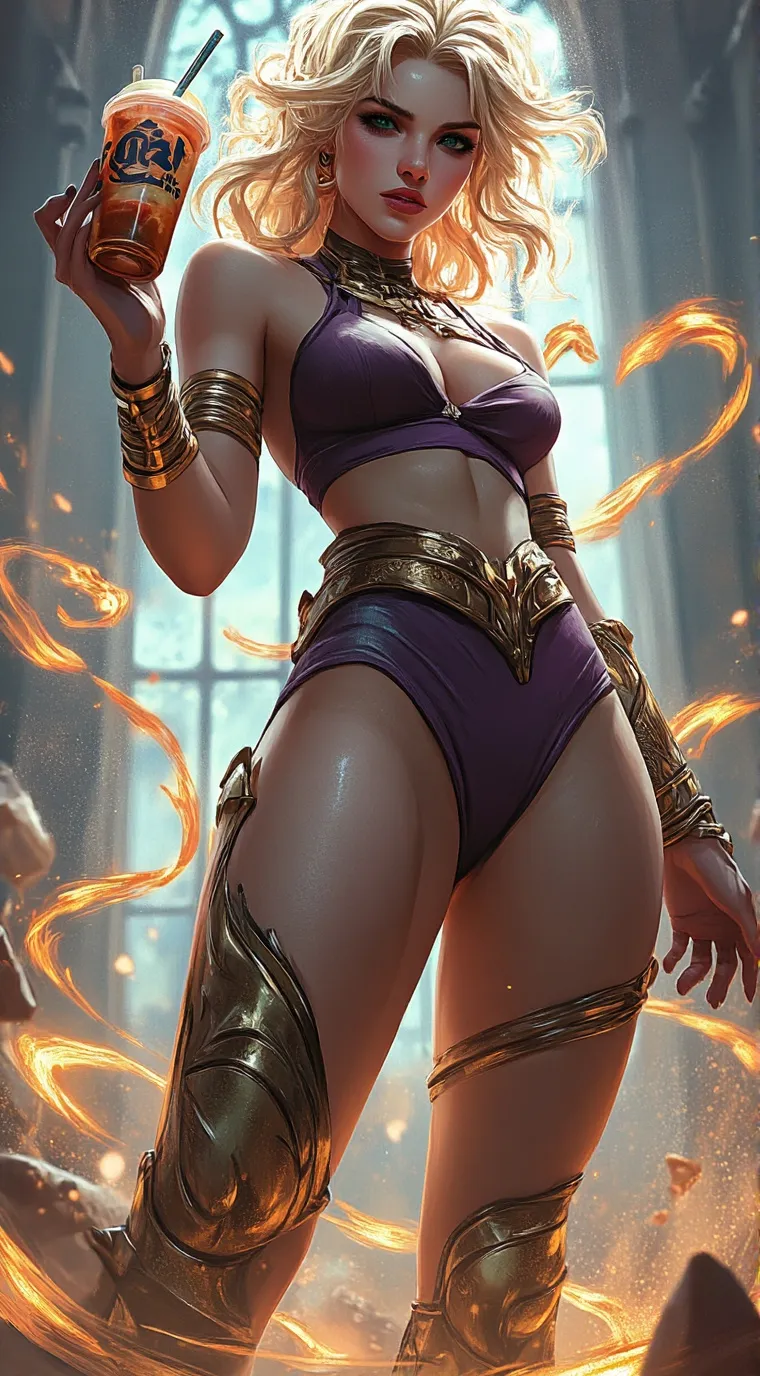 ai character: Veronica  background