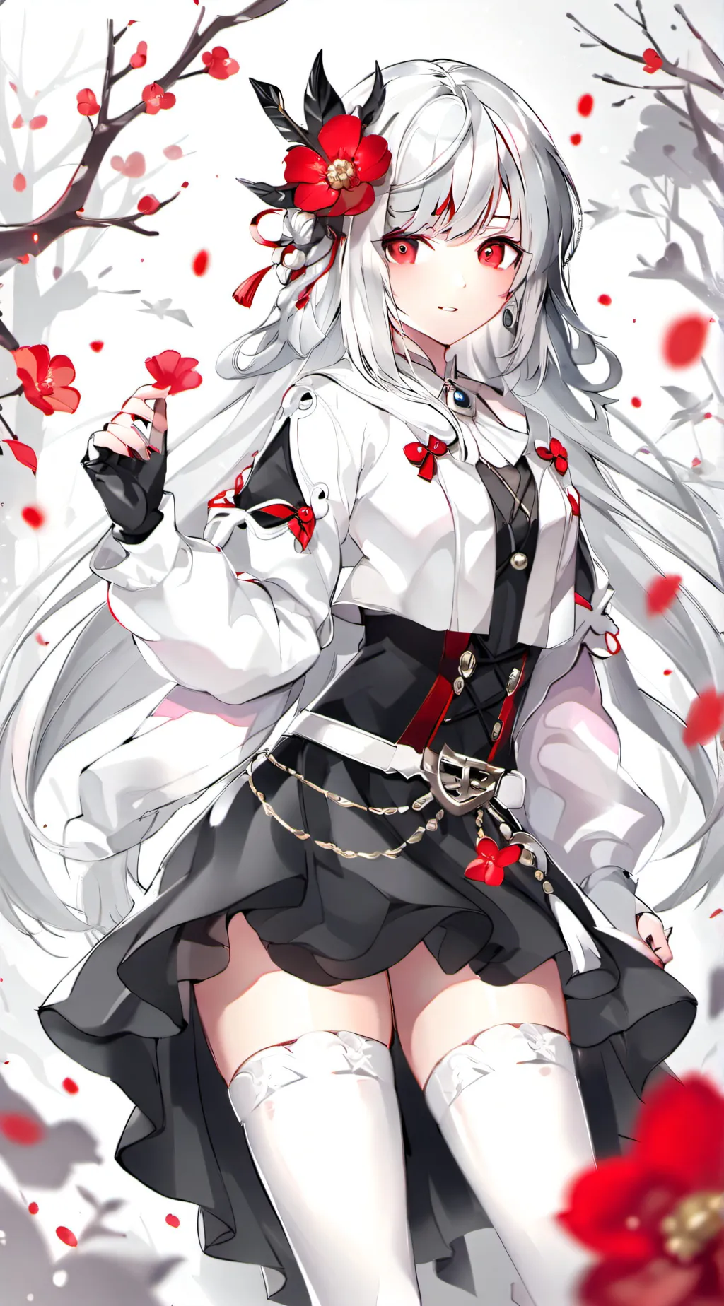 ai character: flakey background