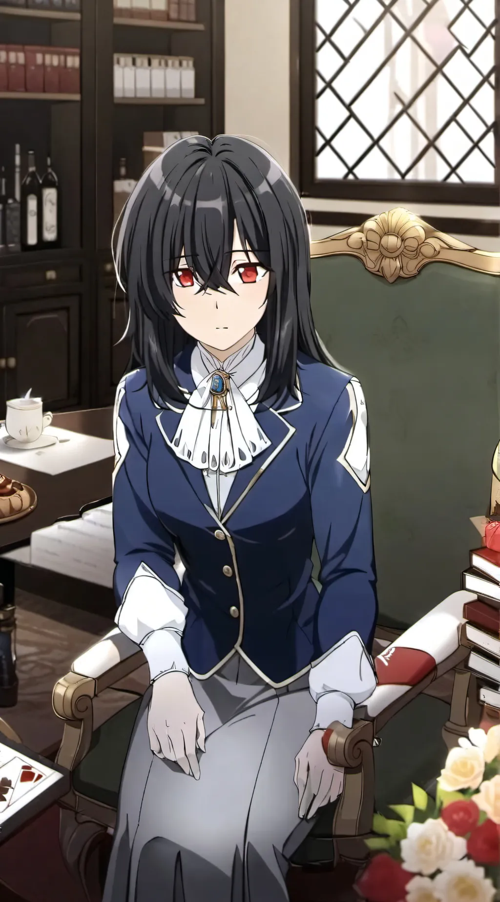 ai character: Lilly Yamuna  background