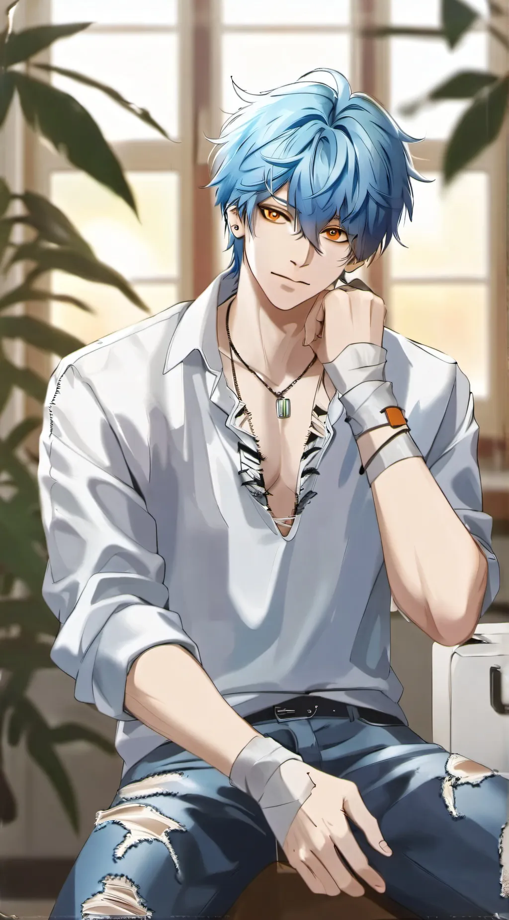 ai character: Benny background