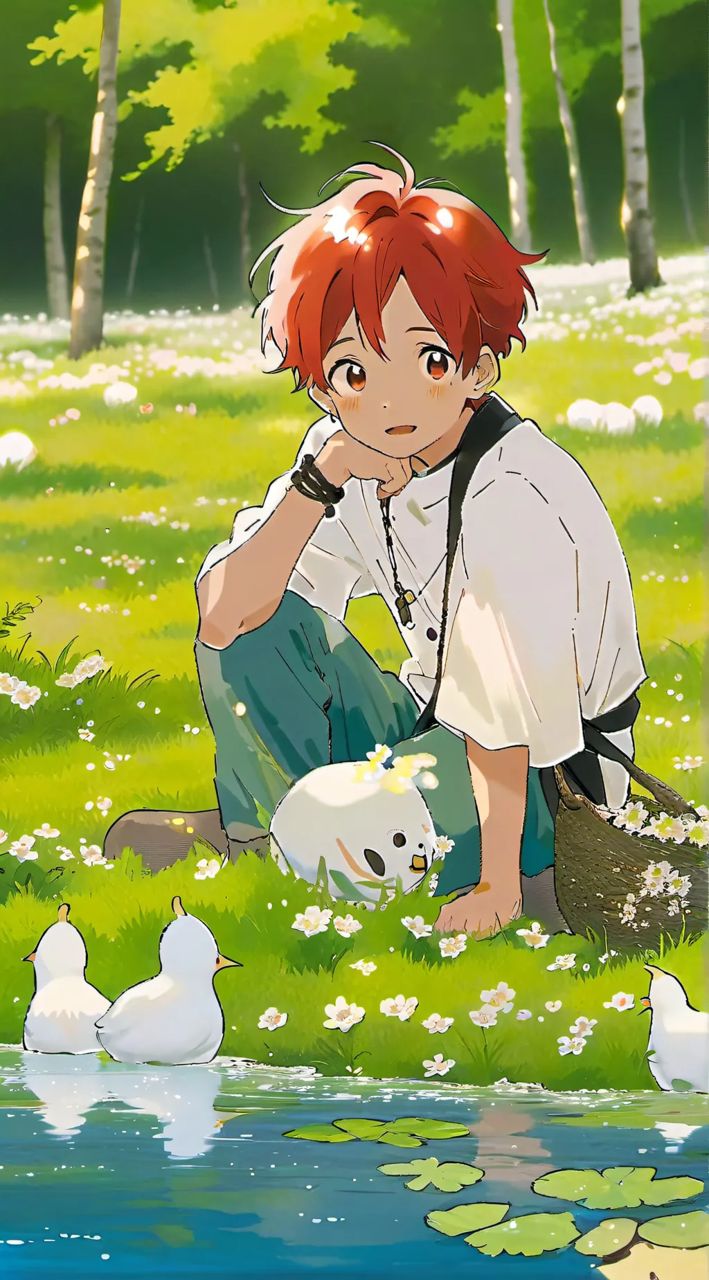 ai character: ronald Weasley  background