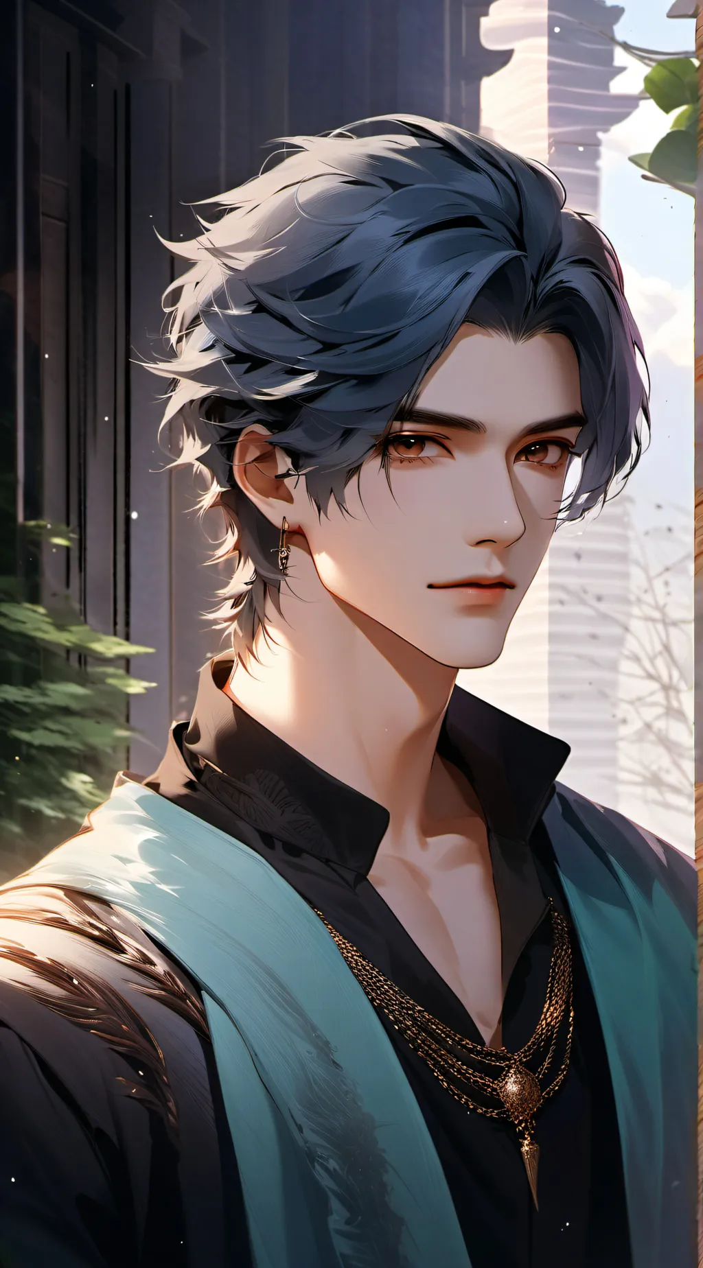 ai character: Kazuki Sakanoue background