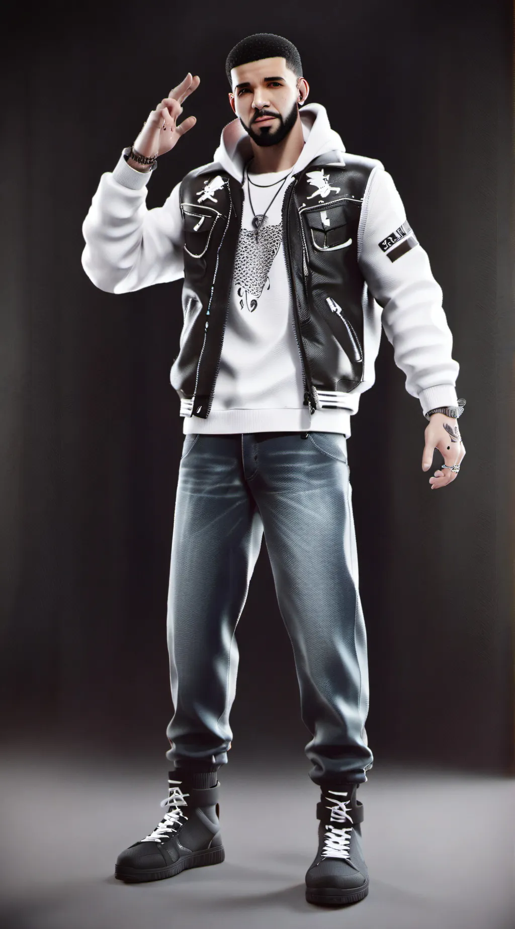 ai character: drake background