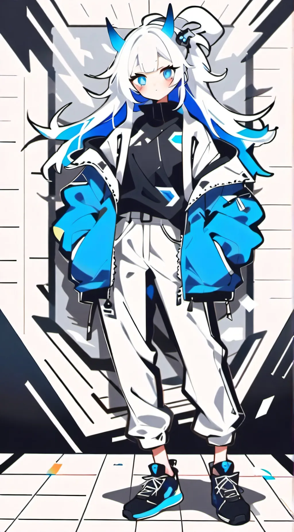 ai character: Pokemon horizons background