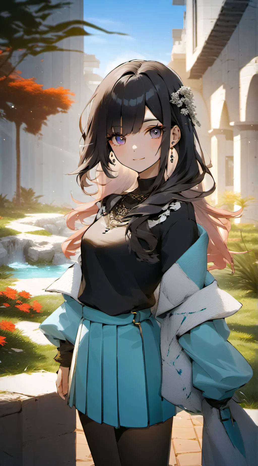 ai character: Marie Huggins background