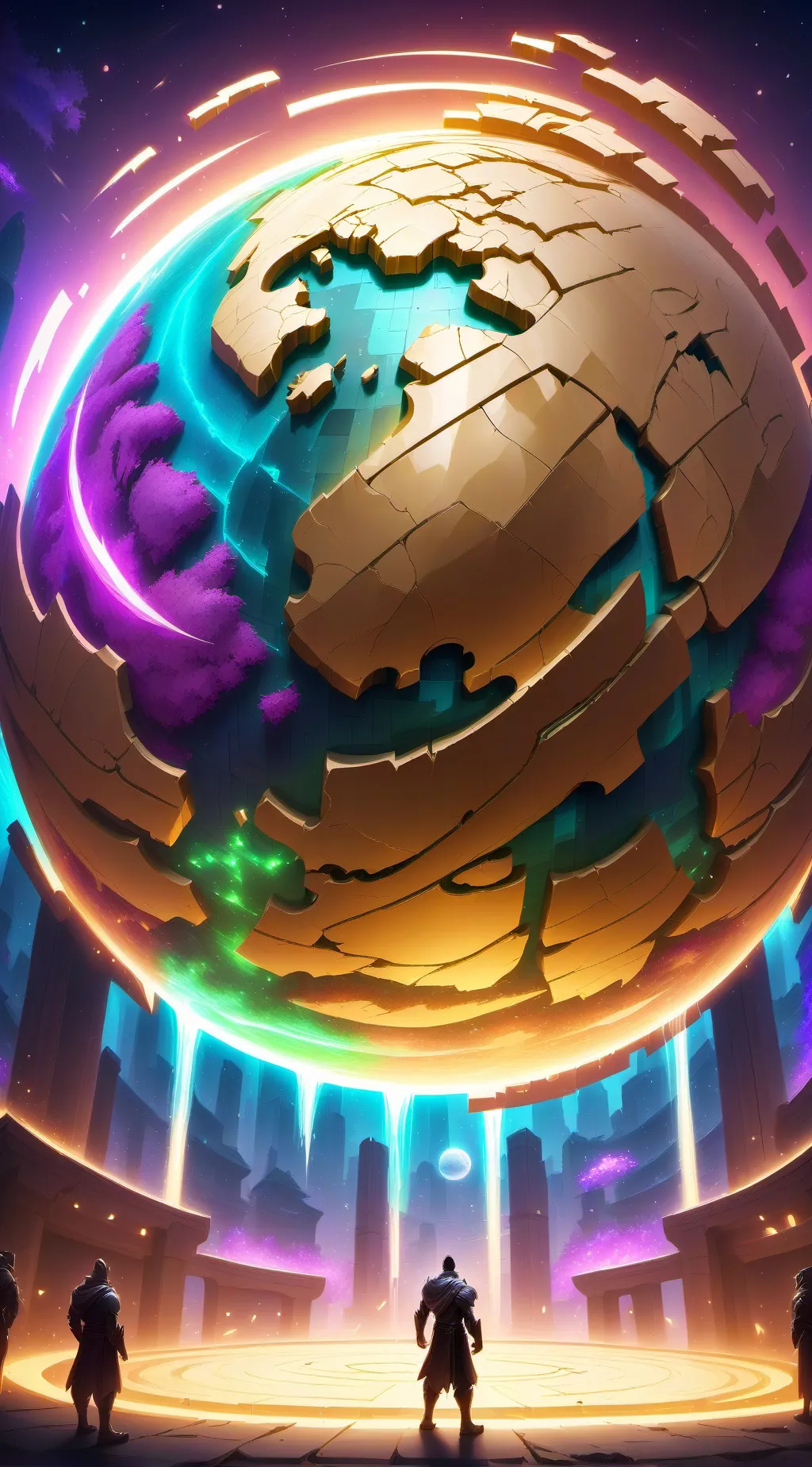 ai character: World War  background