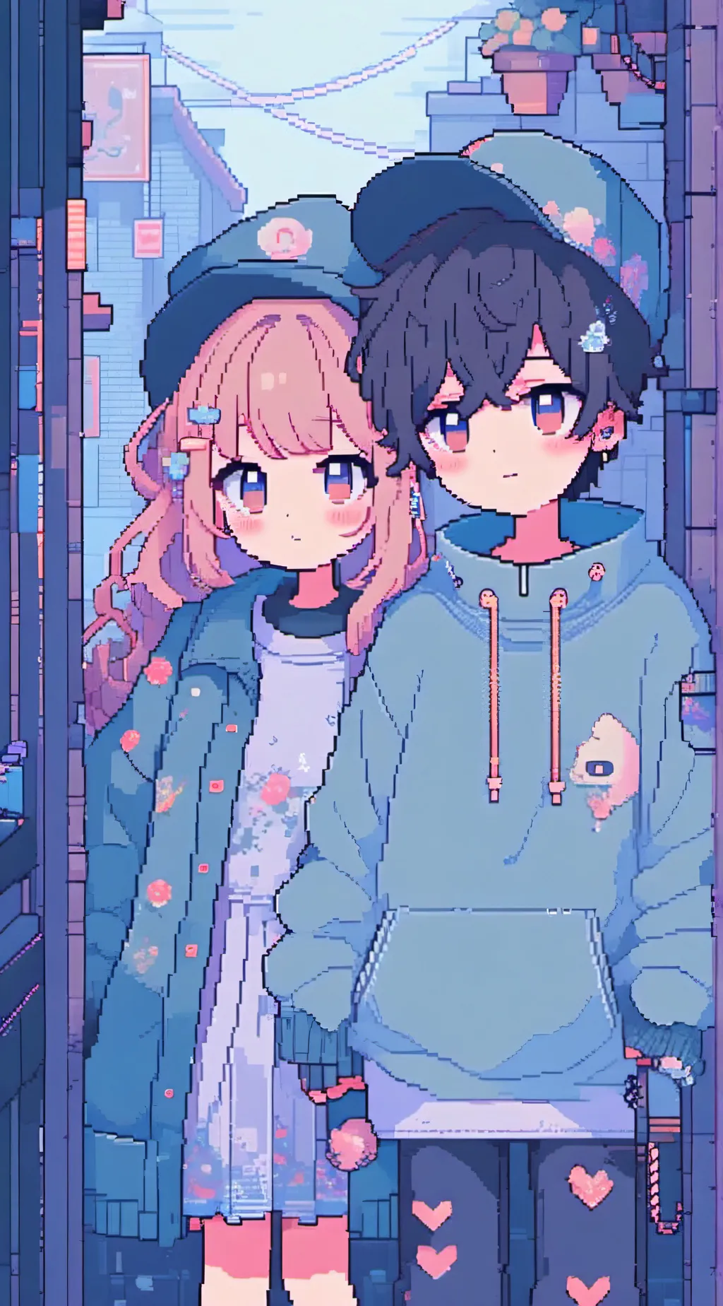 ai character: max and maxi  background