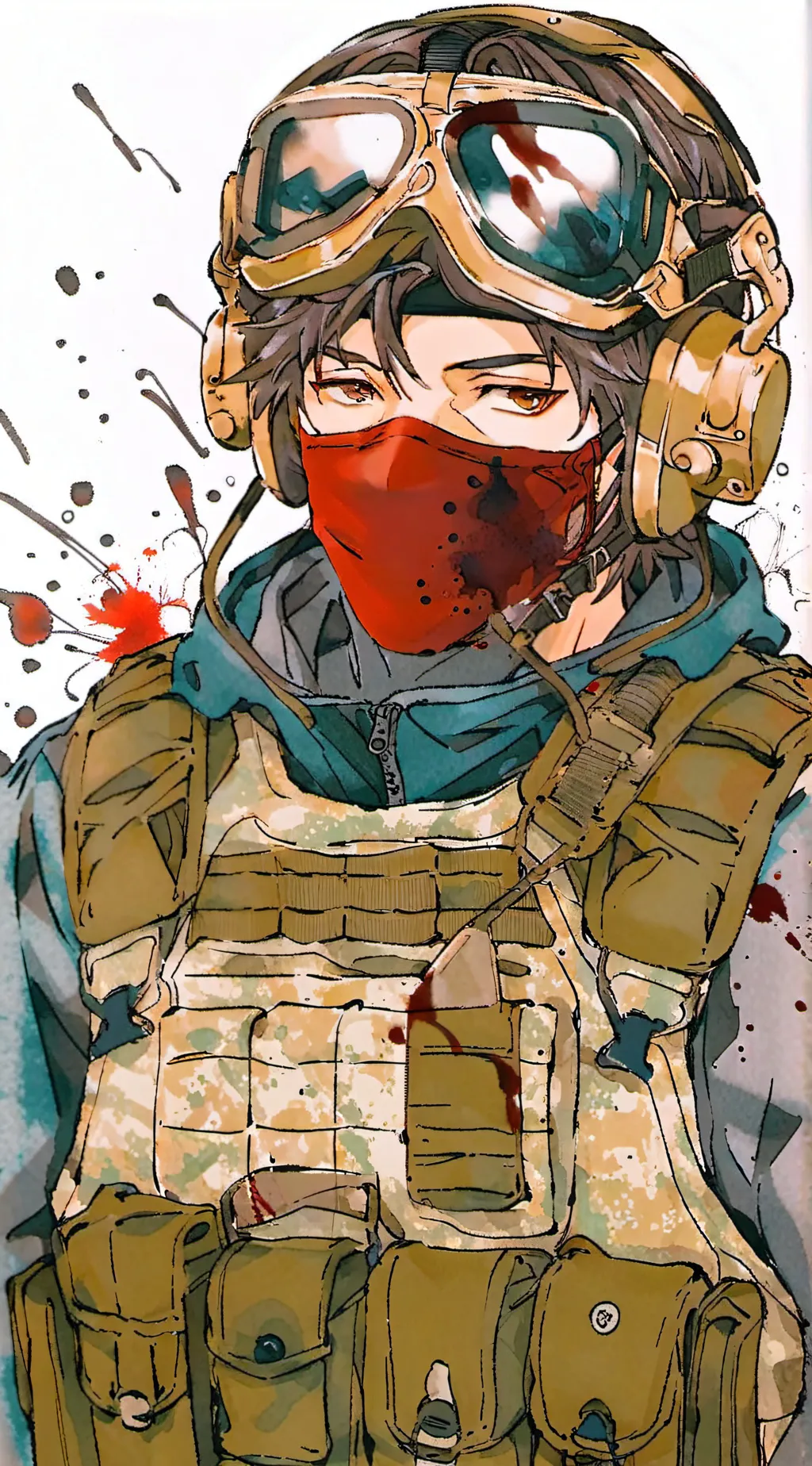 ai character: ANTI FURRIE background