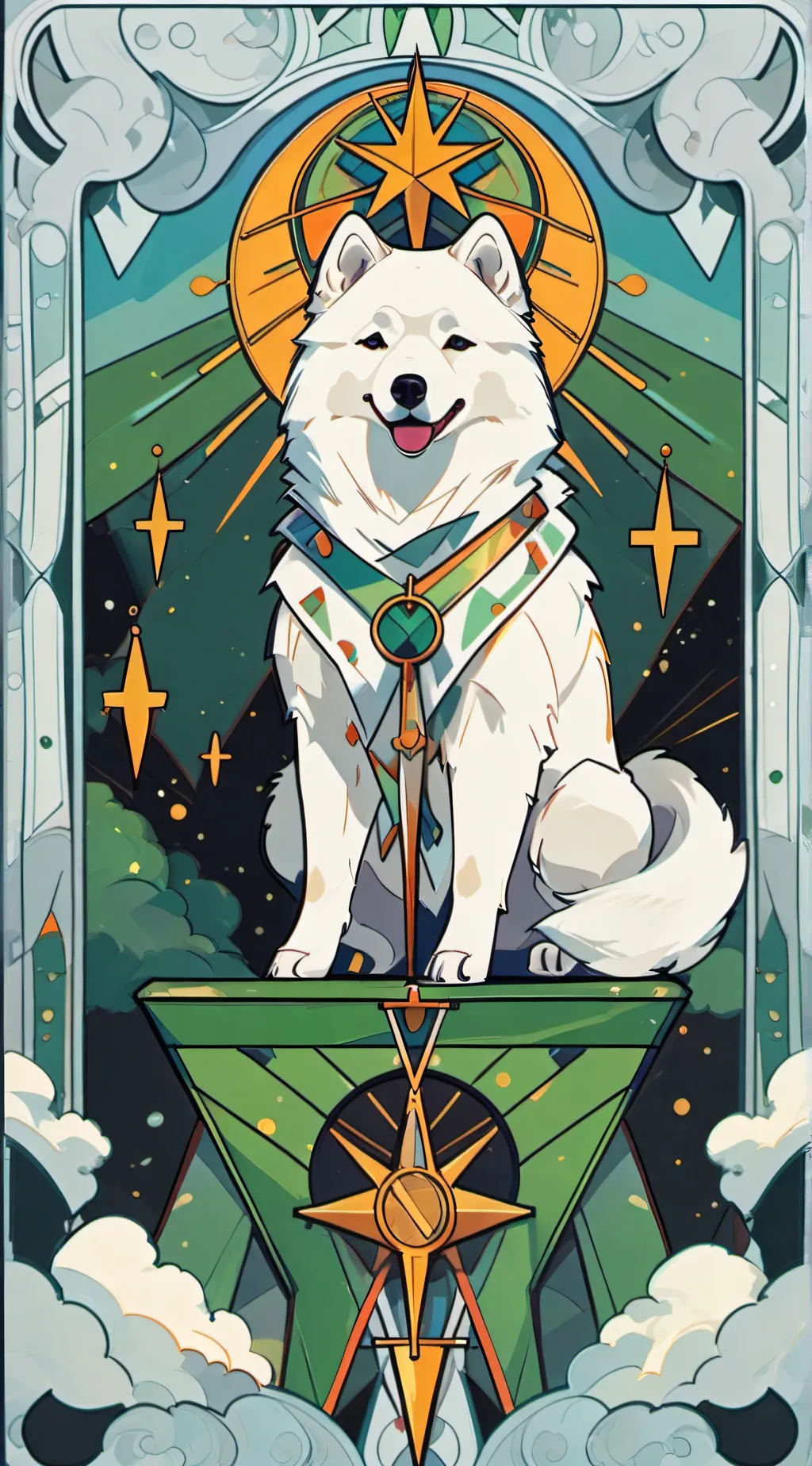 ai character: dog rp background