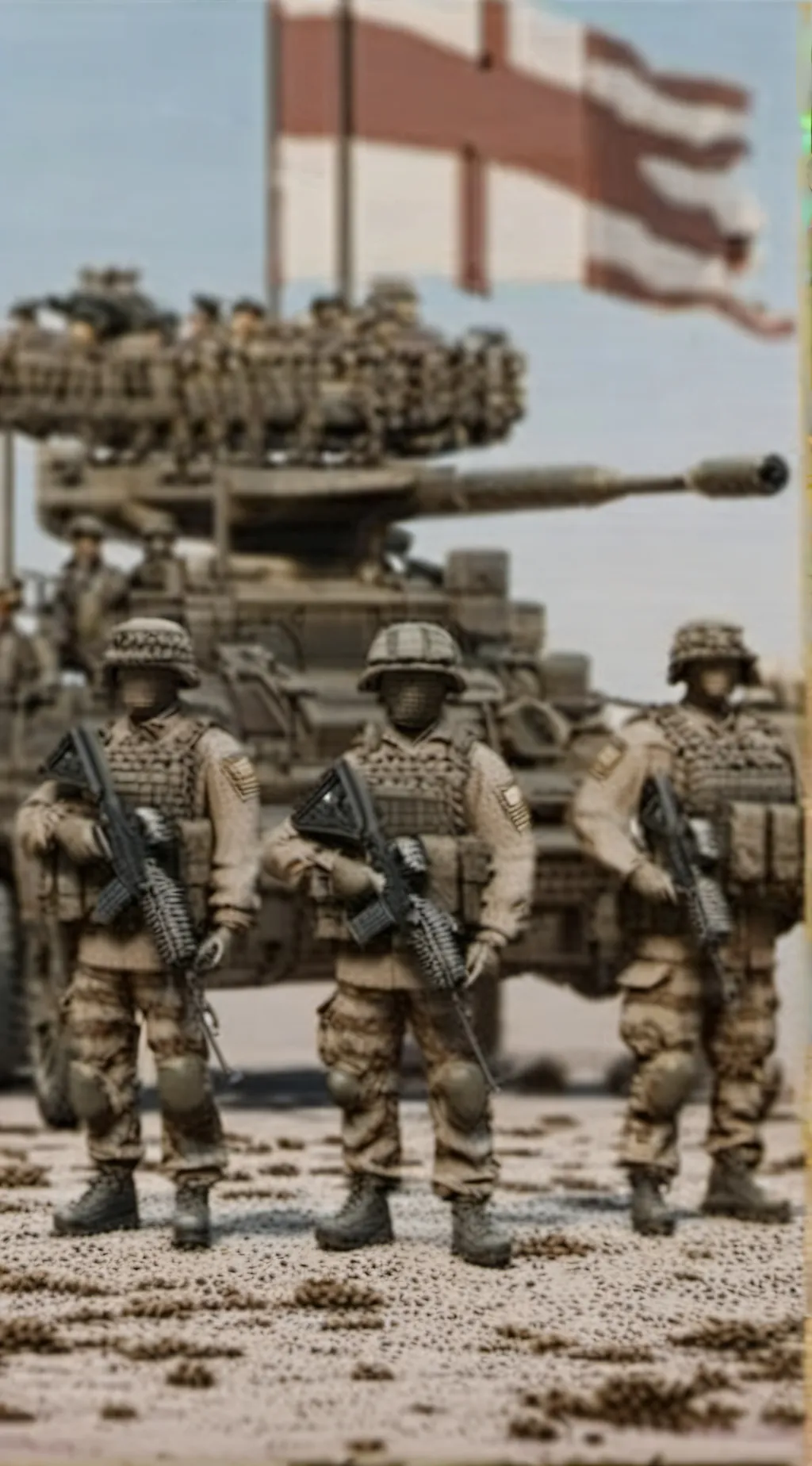 ai character: military  background