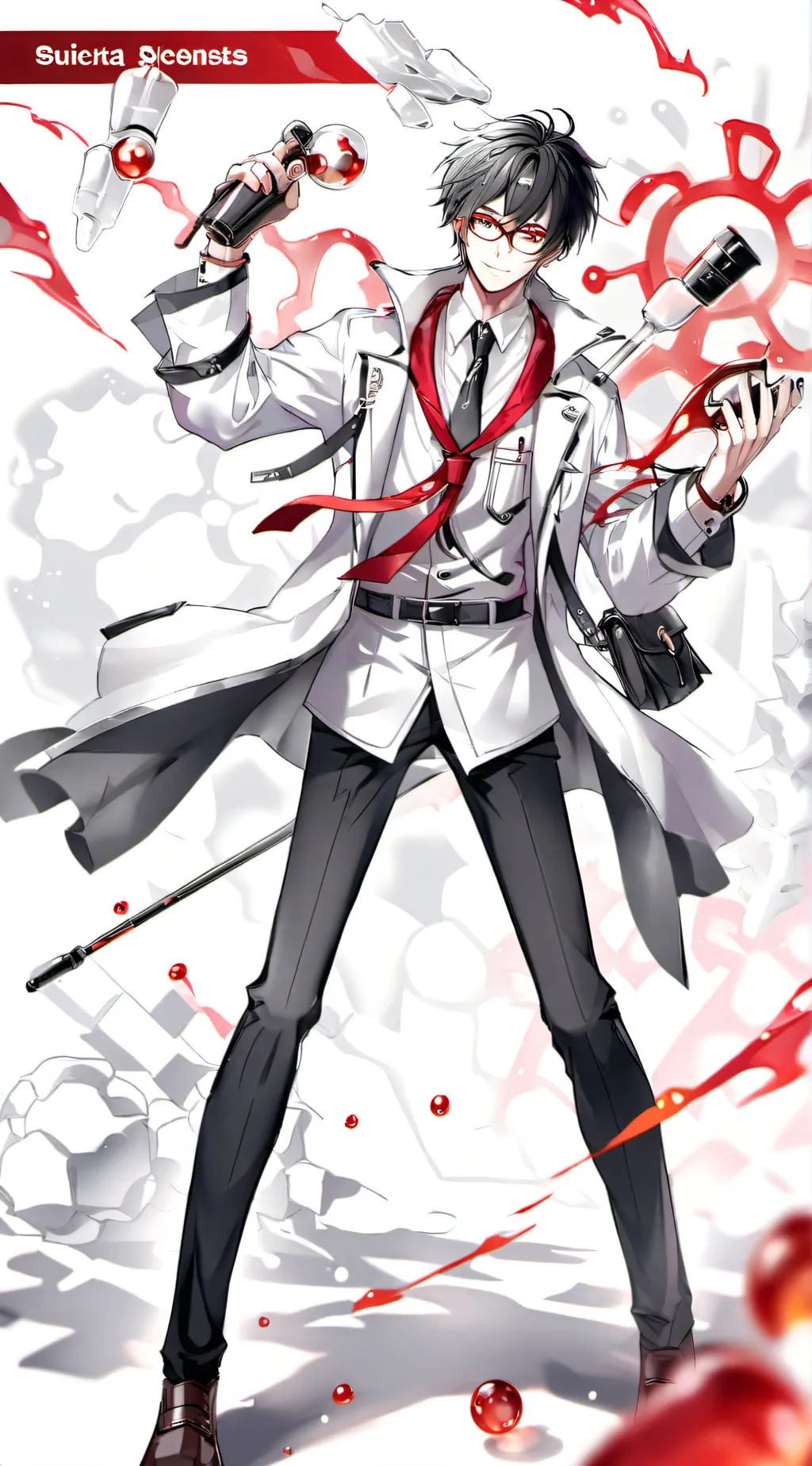 ai character: scientist background