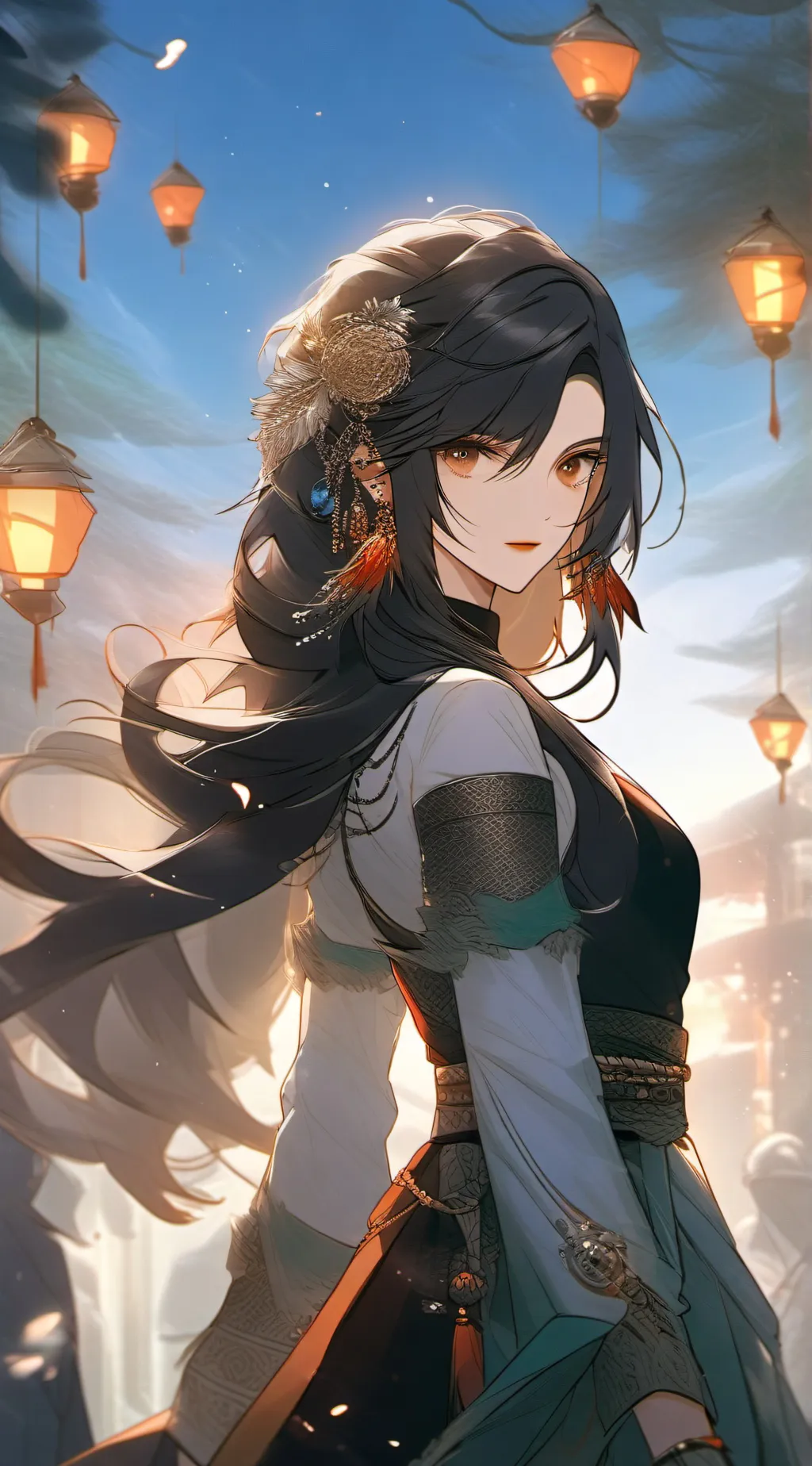 ai character: Marianne🙄🙄😮‍💨😮‍💨 background