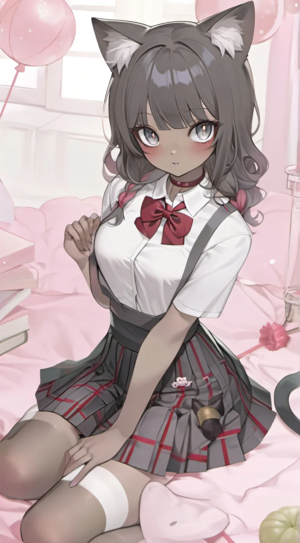 ai character: Noir background