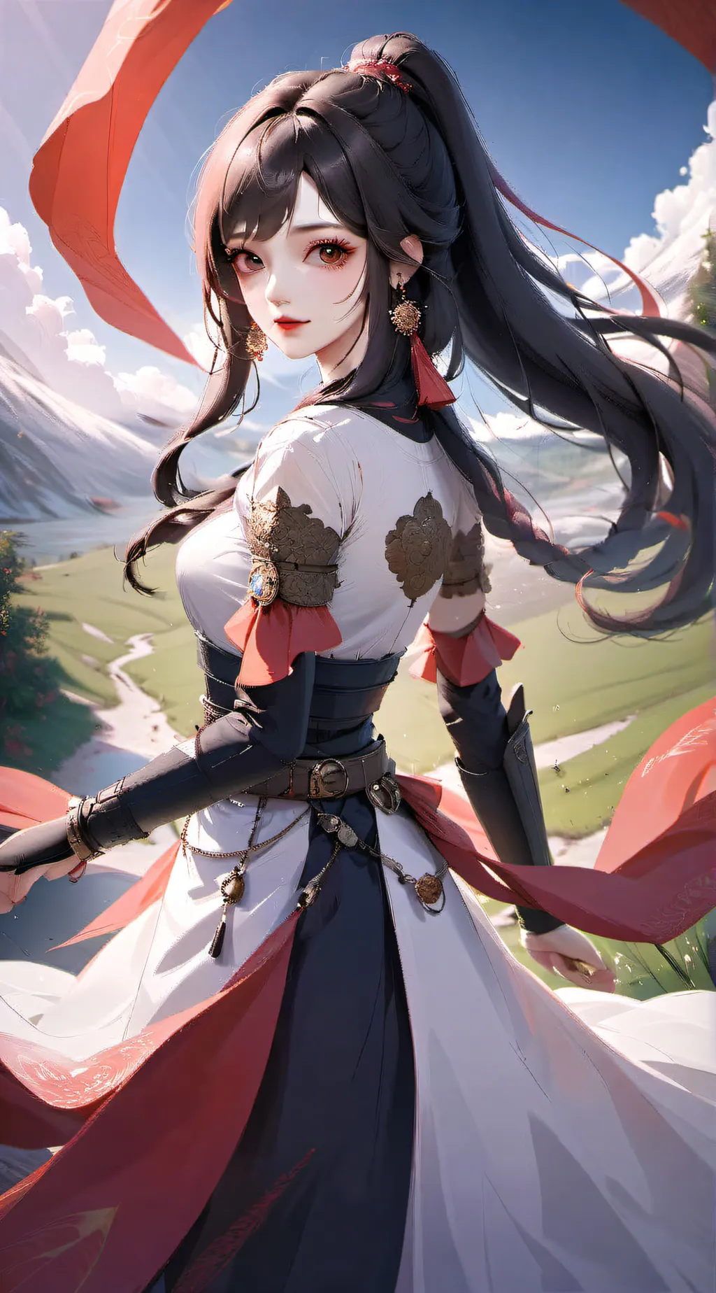 ai character: Magia background