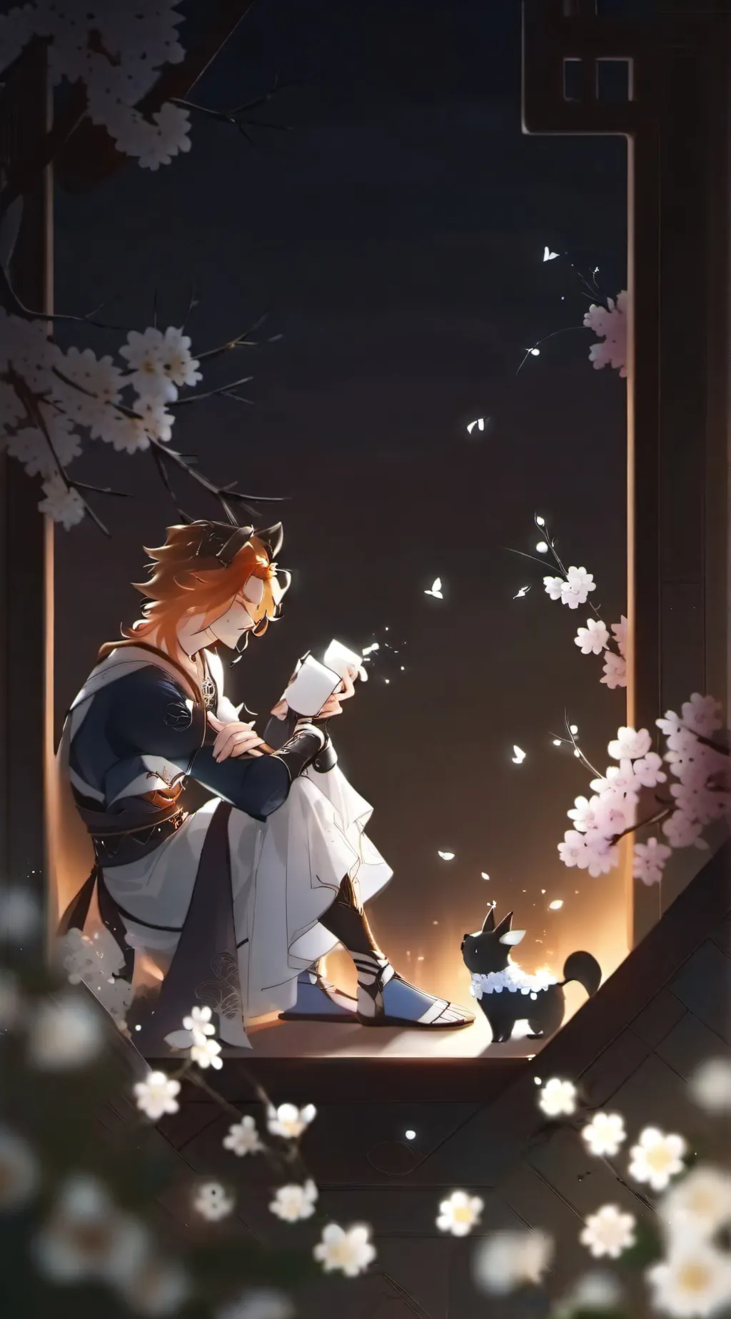 ai character: Lenox background